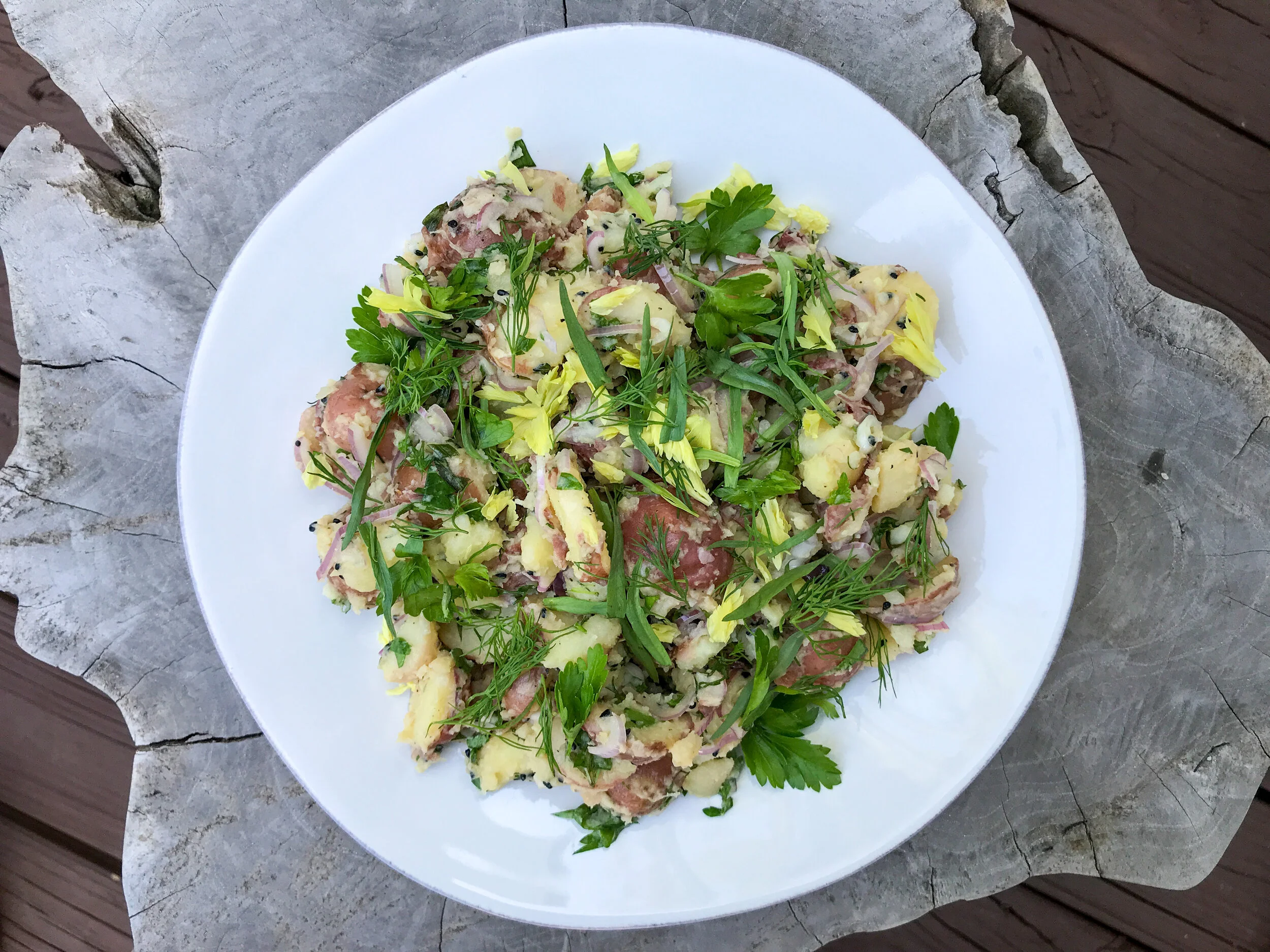 Leslie's Potato Salad overhead.JPG