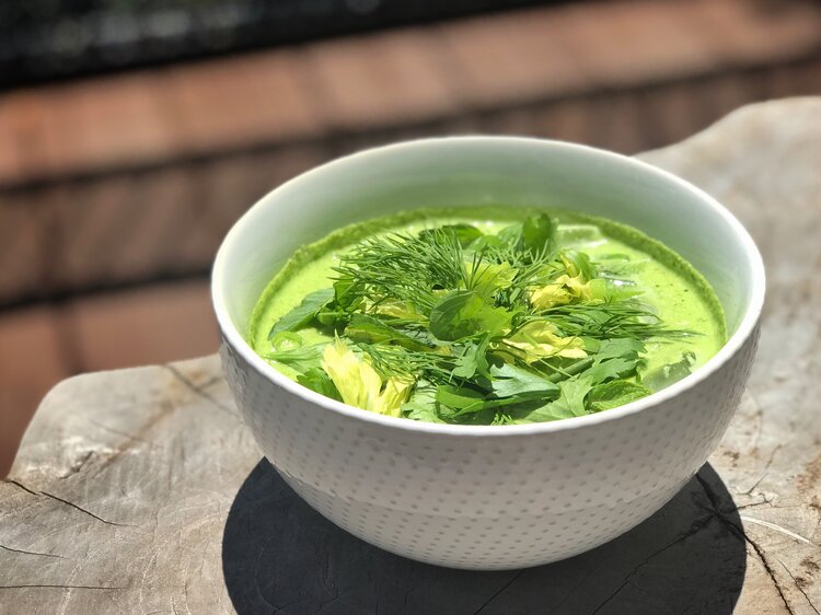 The Greenest Gazpacho