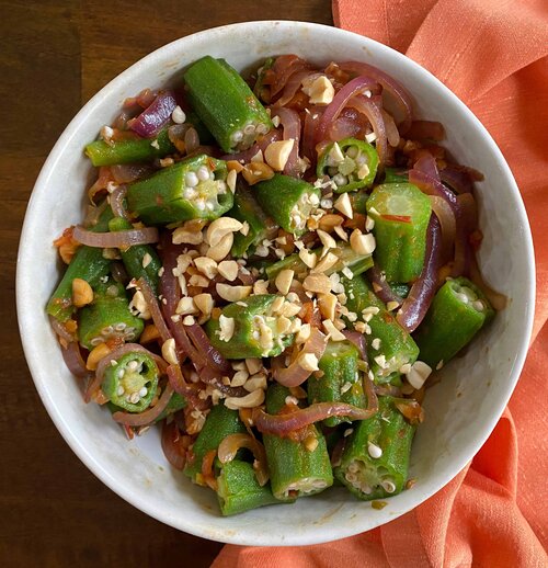 Marcus Samuelsson’s Spicy Okra