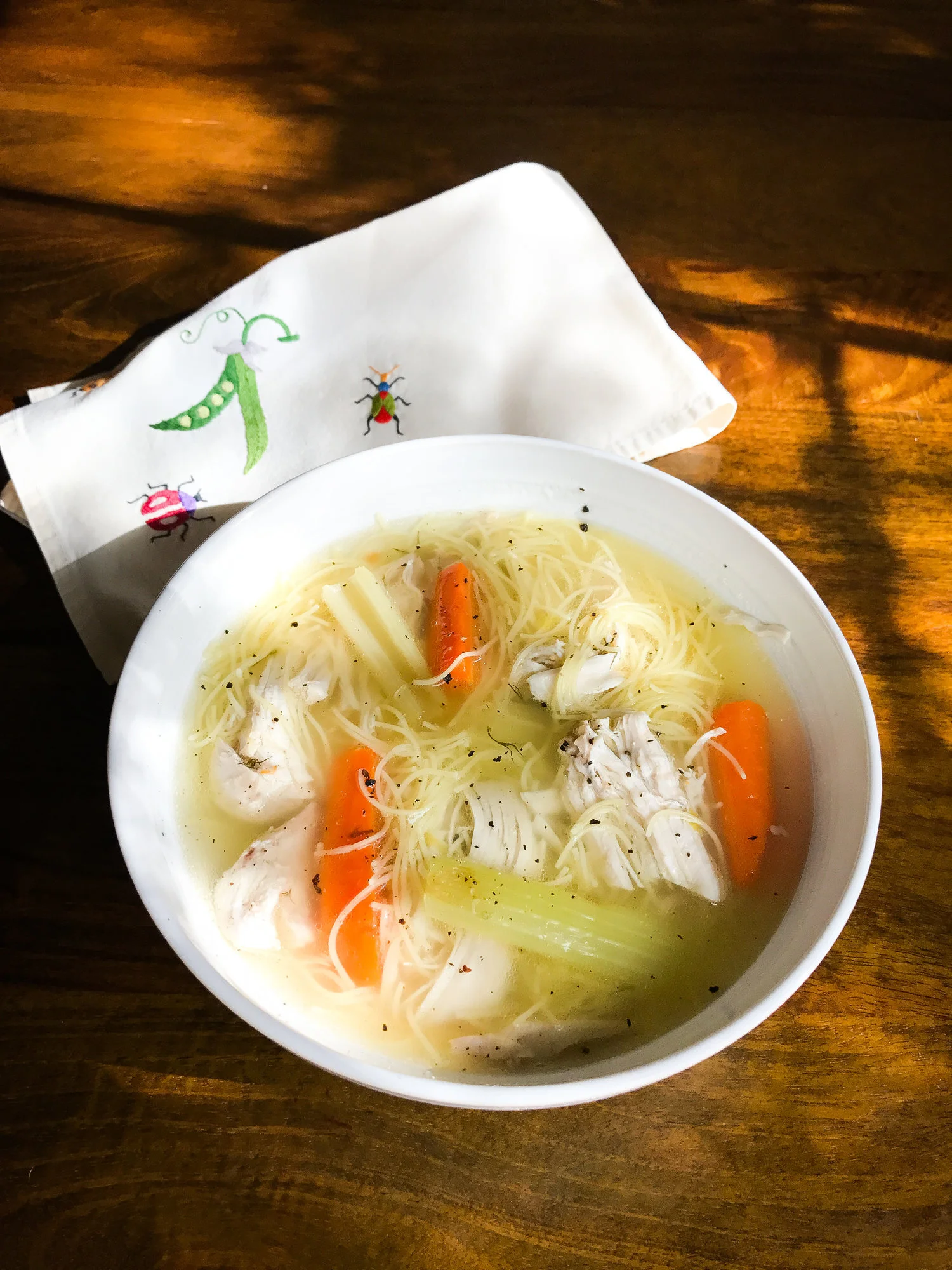 Joan's Chicken Soup recipe — Cooks Without Borders