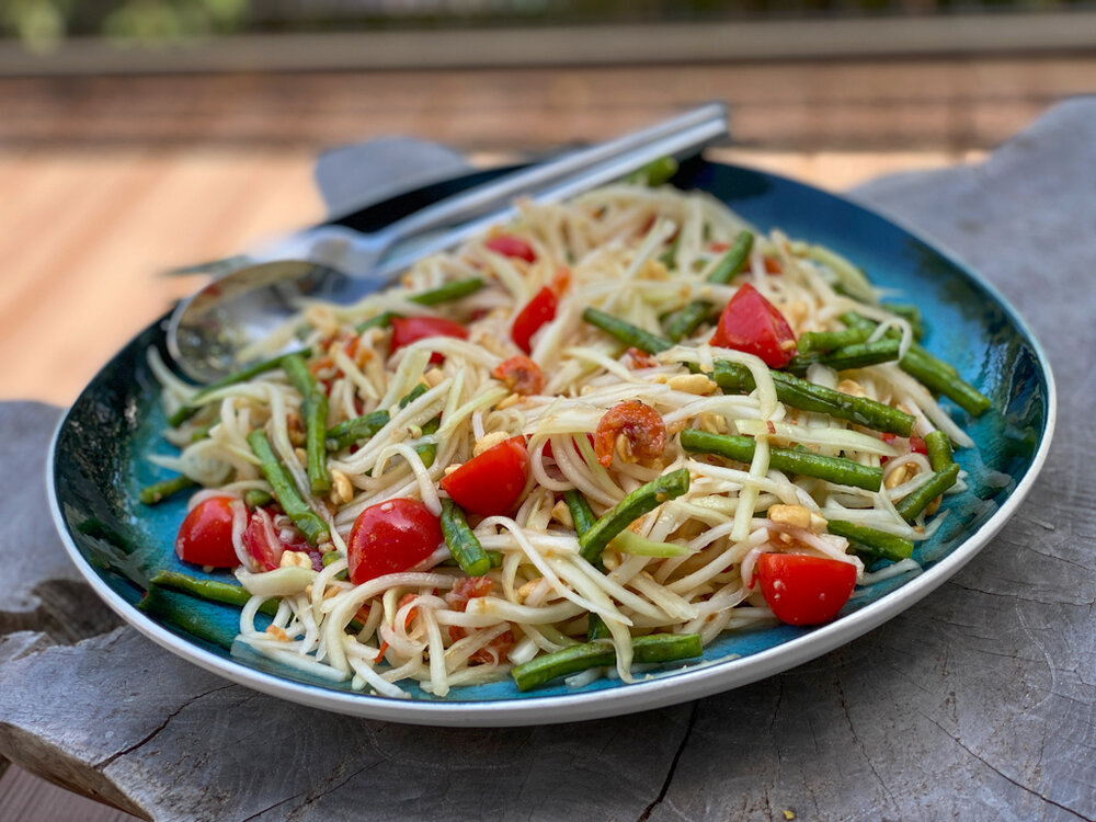 Leela Punyaratabandhu's Green Papaya Salad