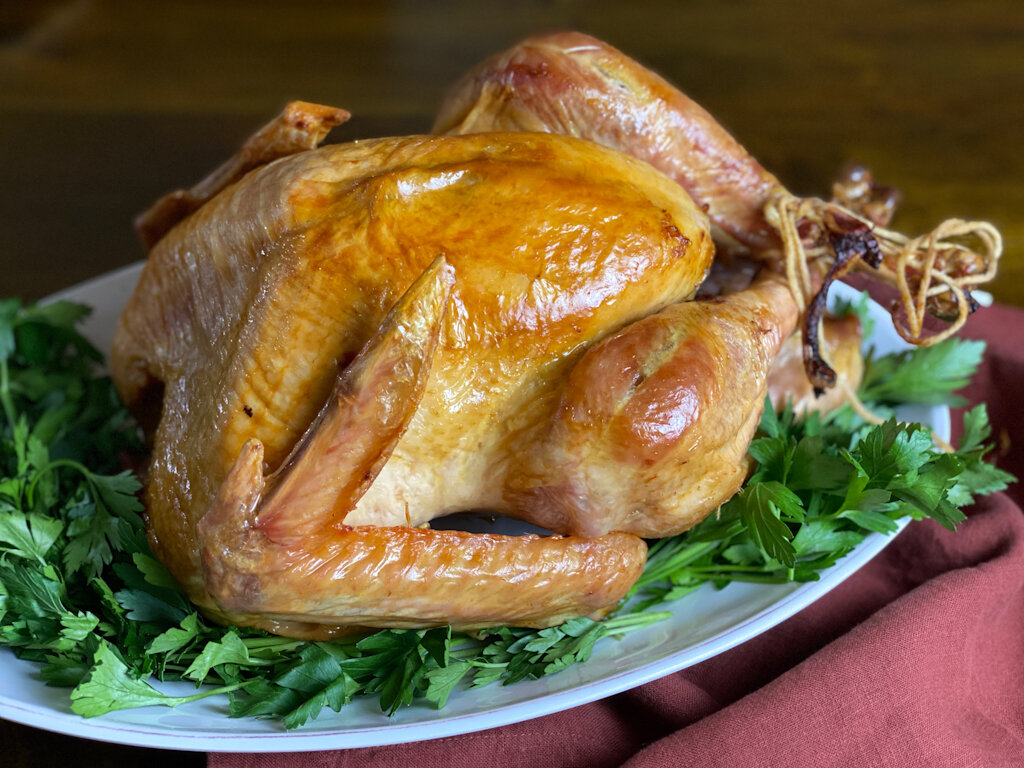 Roasted Turkey (Dry-Brined0