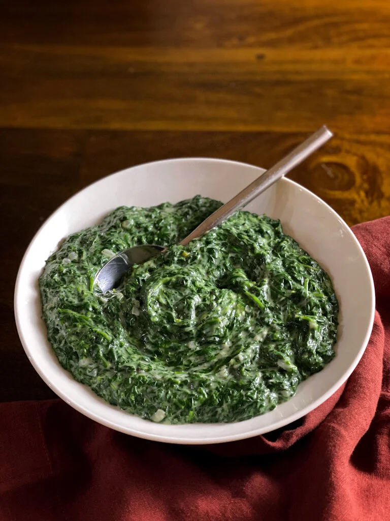 Perfect Creamed Spinach — Cooks Without Borders