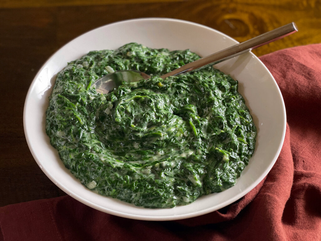 Perfect Creamed Spinach