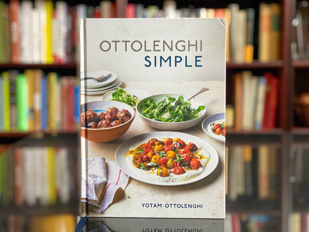 Simple by Ottolenghi and mashed potatoes with herb oil
