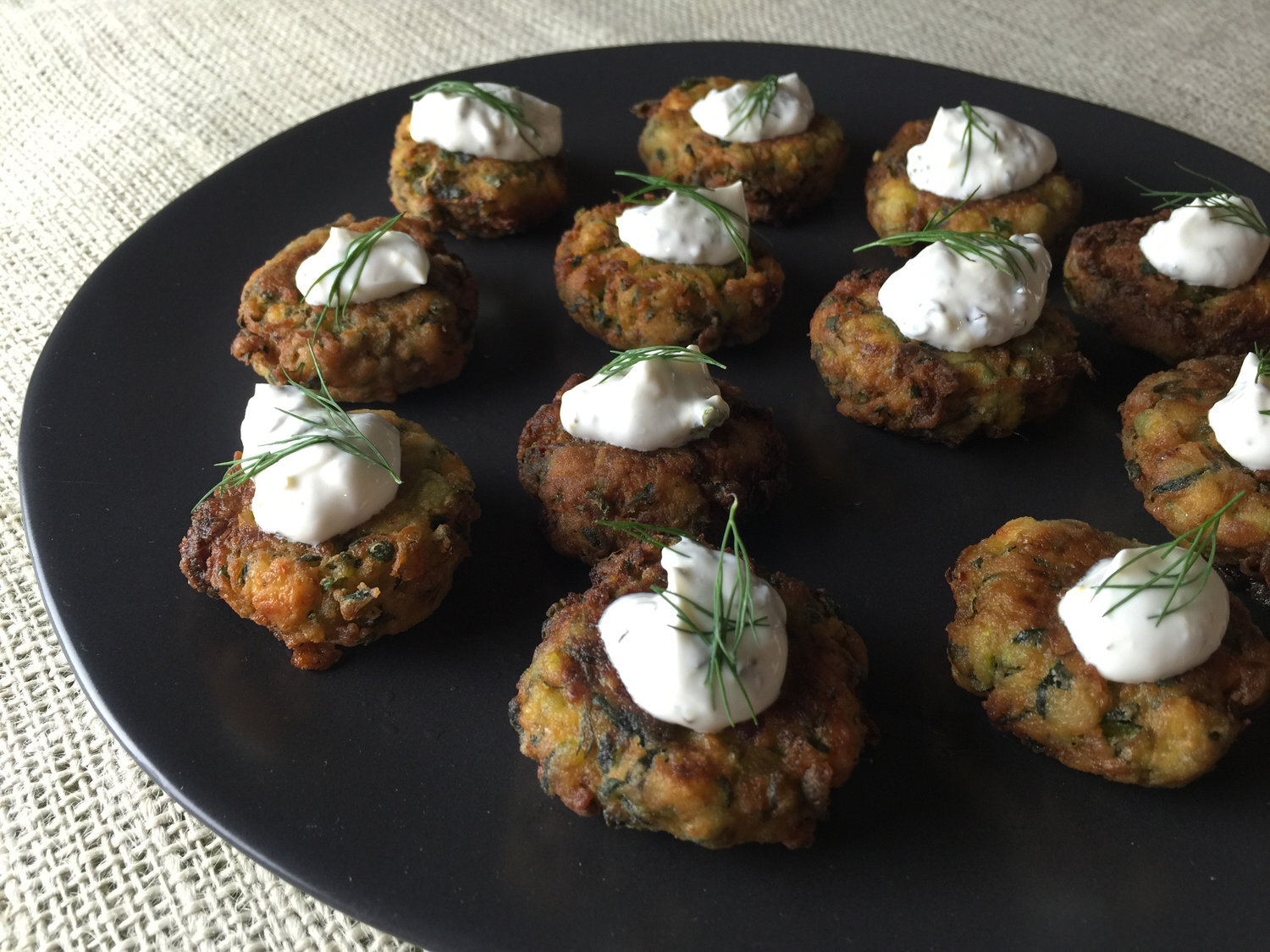 Barry's Zucchini Fritters