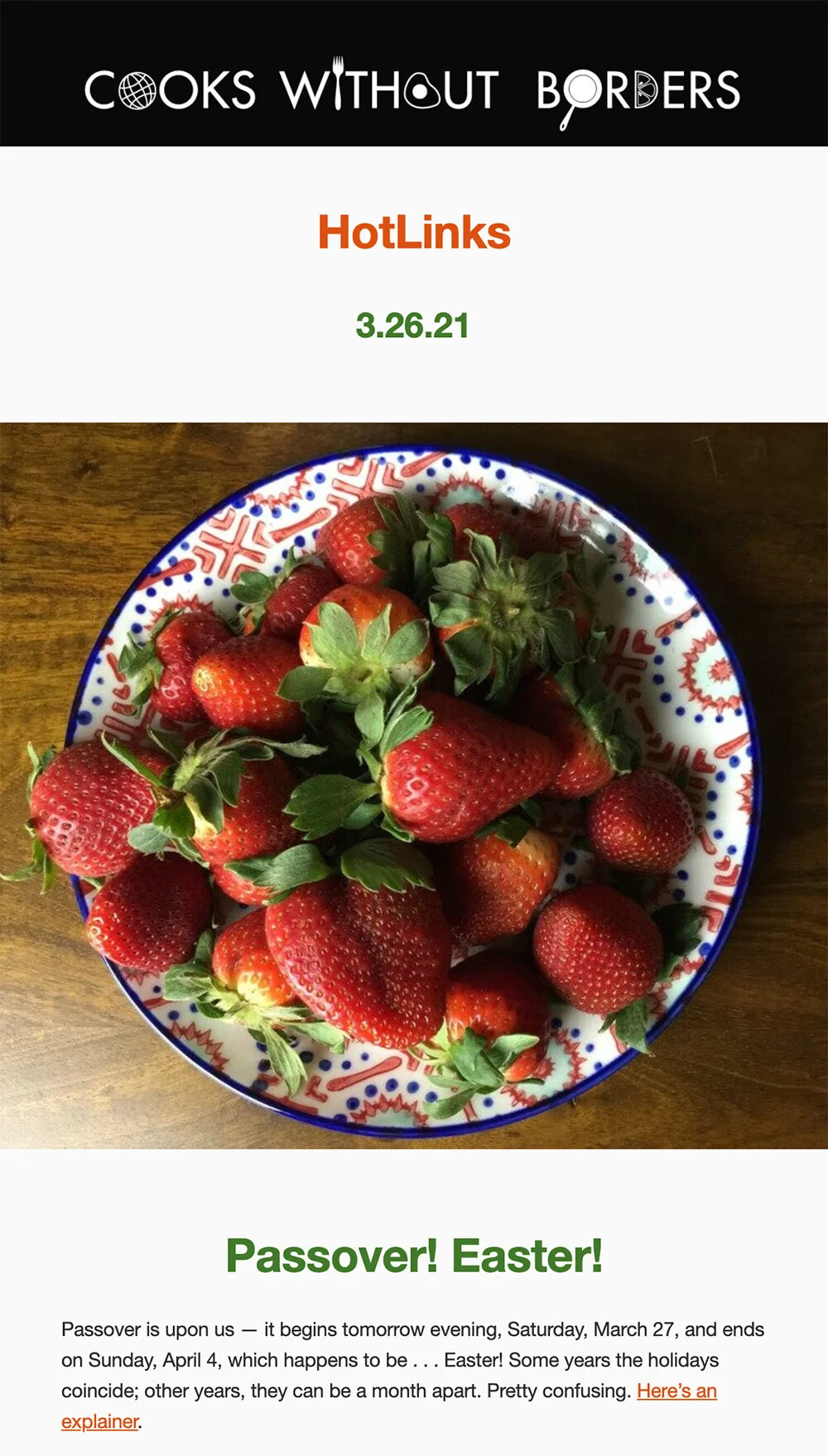 HOTLINKS NO. 11 - March 26, 2021