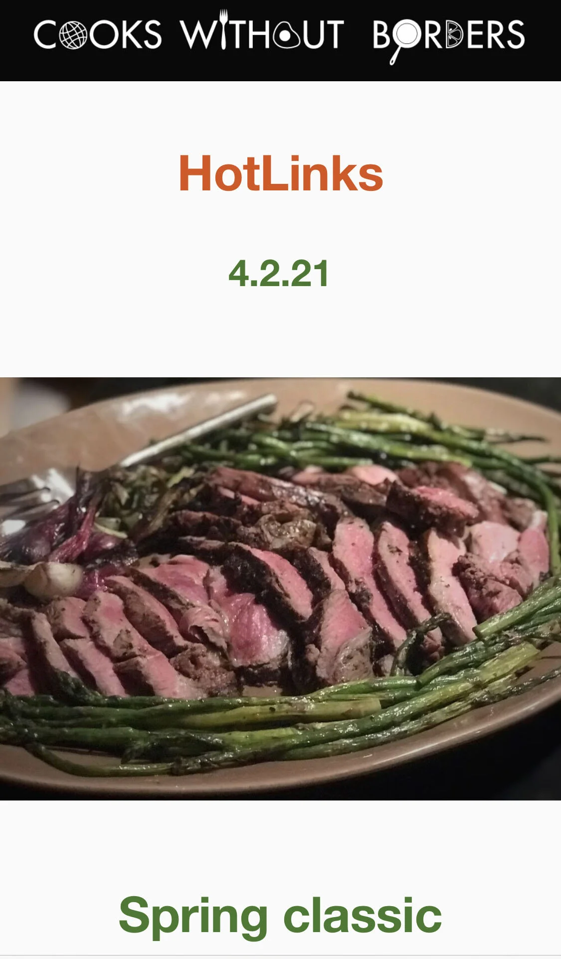 HOTLINKS NO. 12 - APRIL 2, 2021