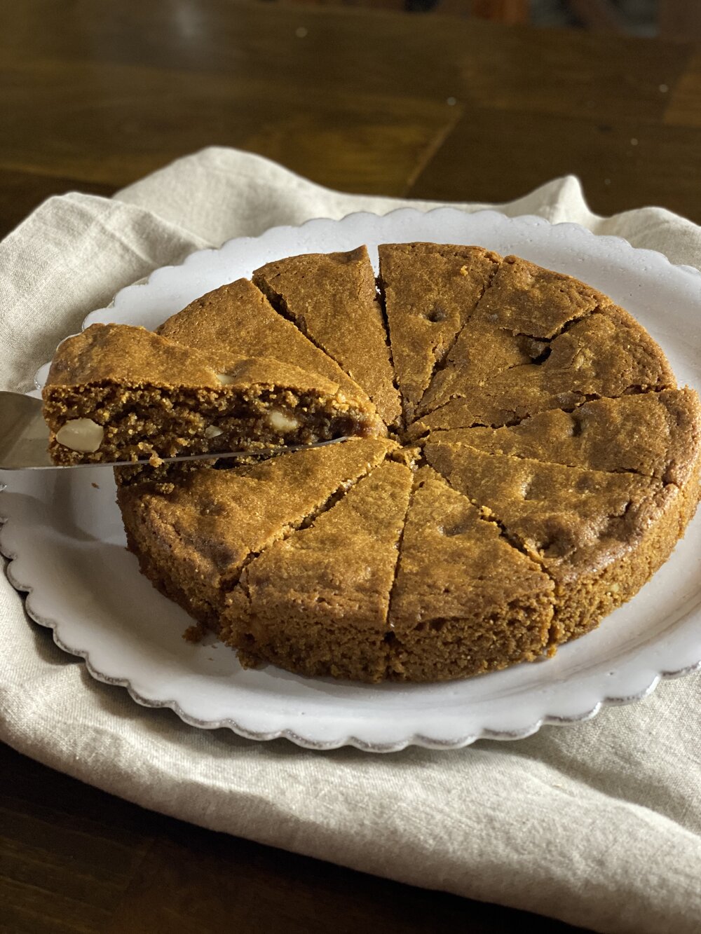 Friends & Family Macadamia Brown Butter Blondies