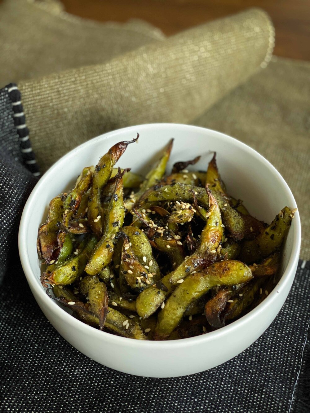 'Wine Style' Roasted Edamame