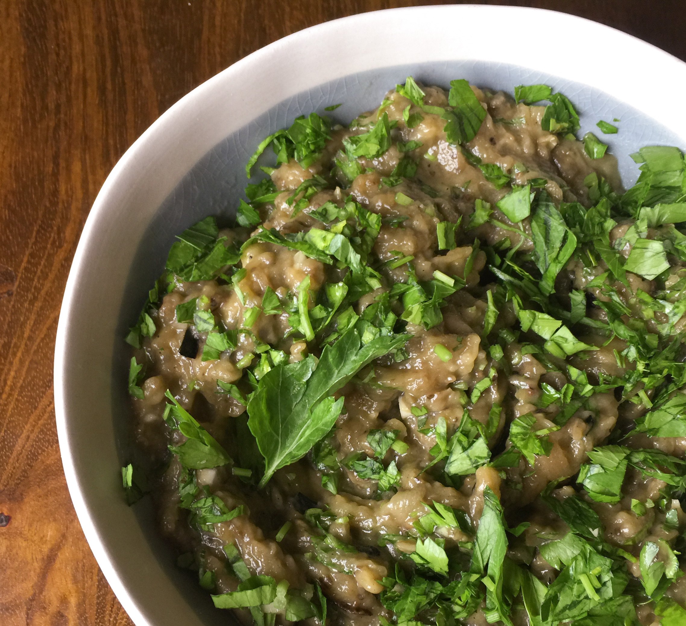 Charred Eggplant Salad