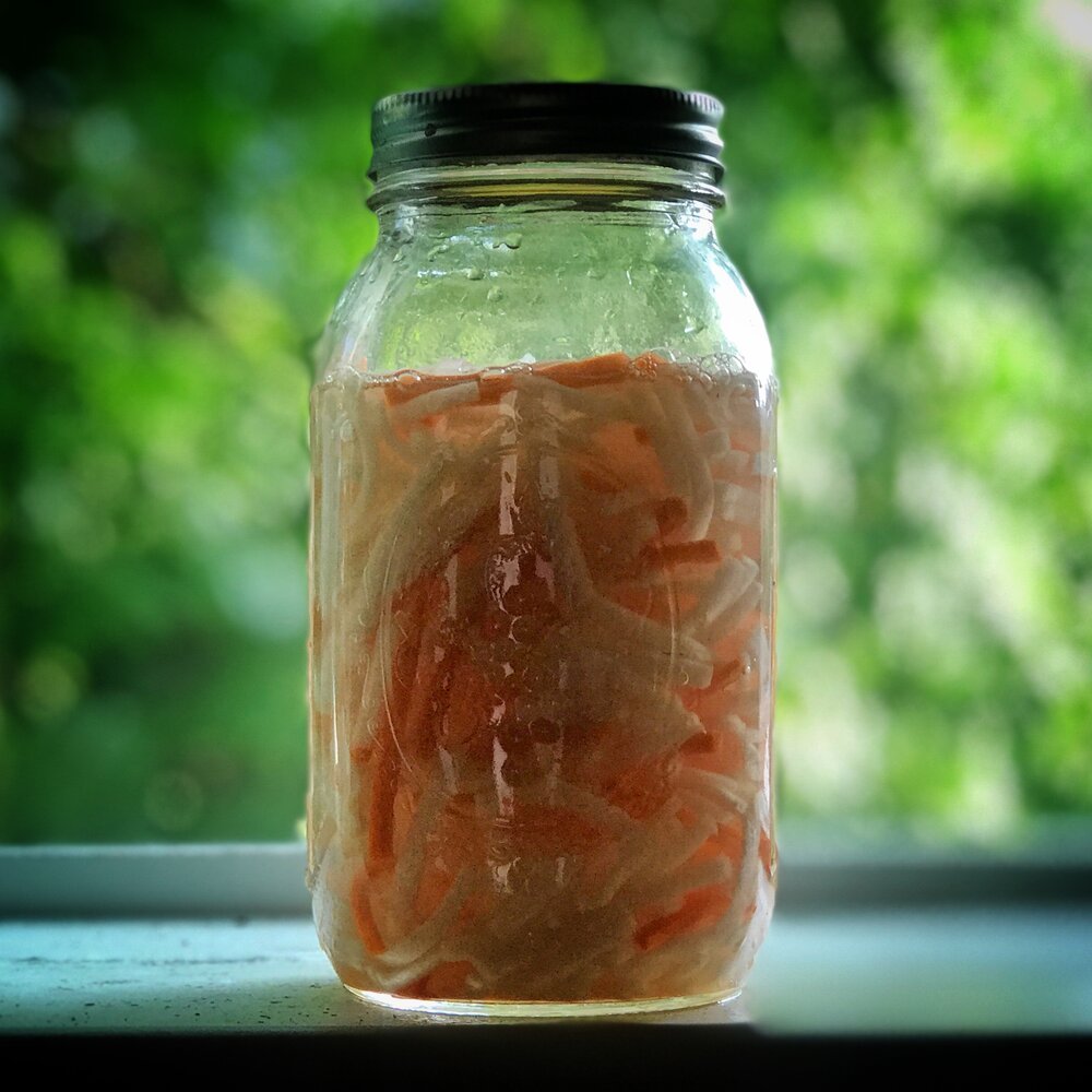 Namasu (Daikon &amp; Carrot Salad)