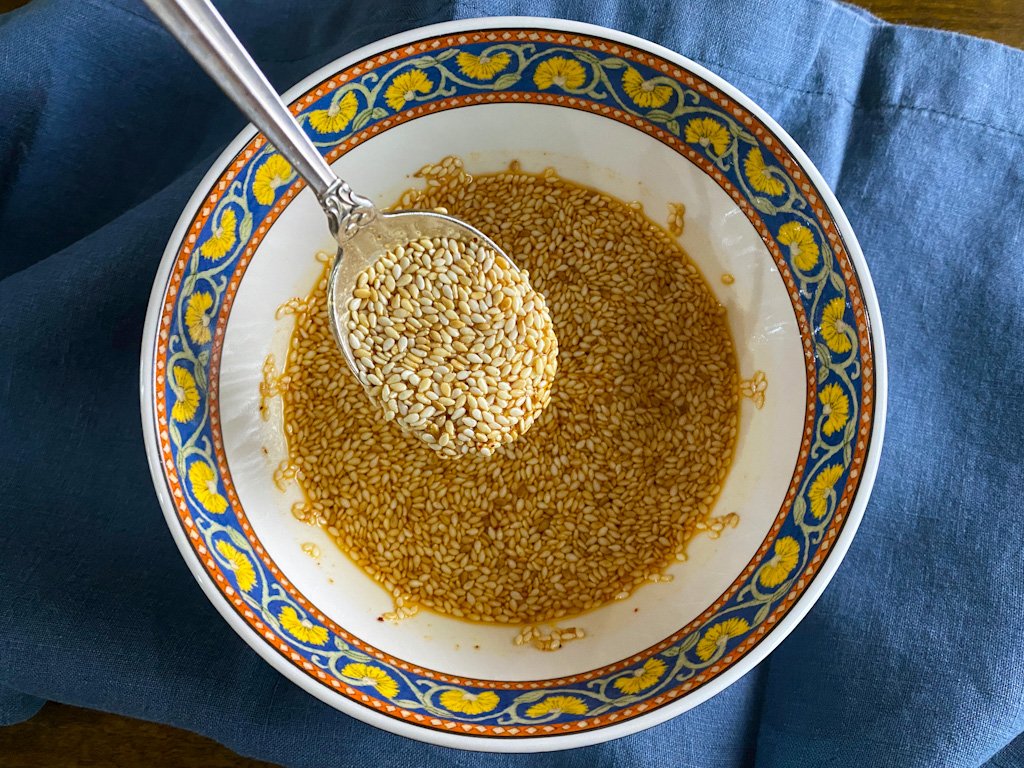 Pujol's Sesame, Guajillo and Morita Salsa