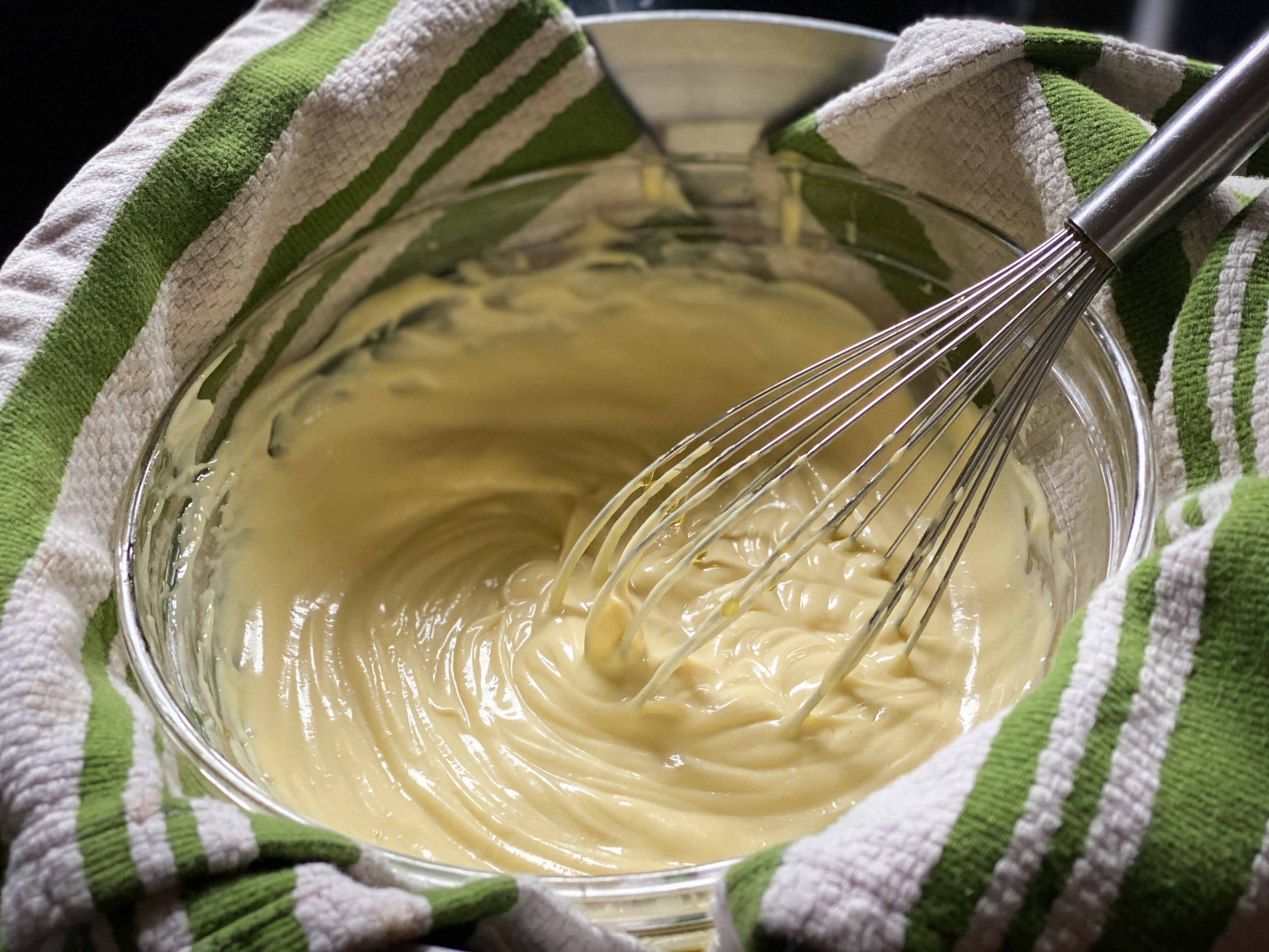 Homemade Mayonnaise (Hand-Mixer or Whisk Method)