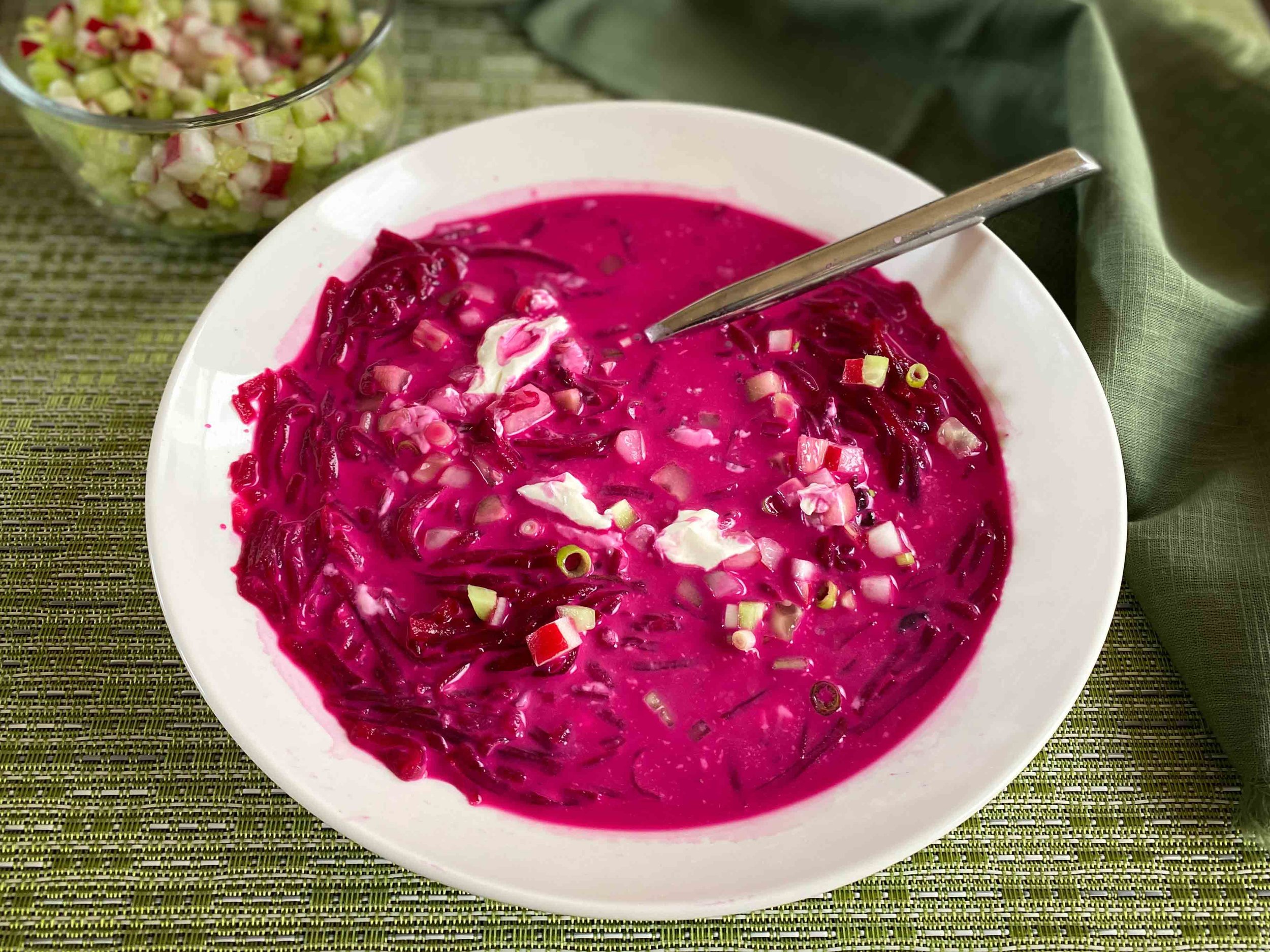 Cold Beet Borscht