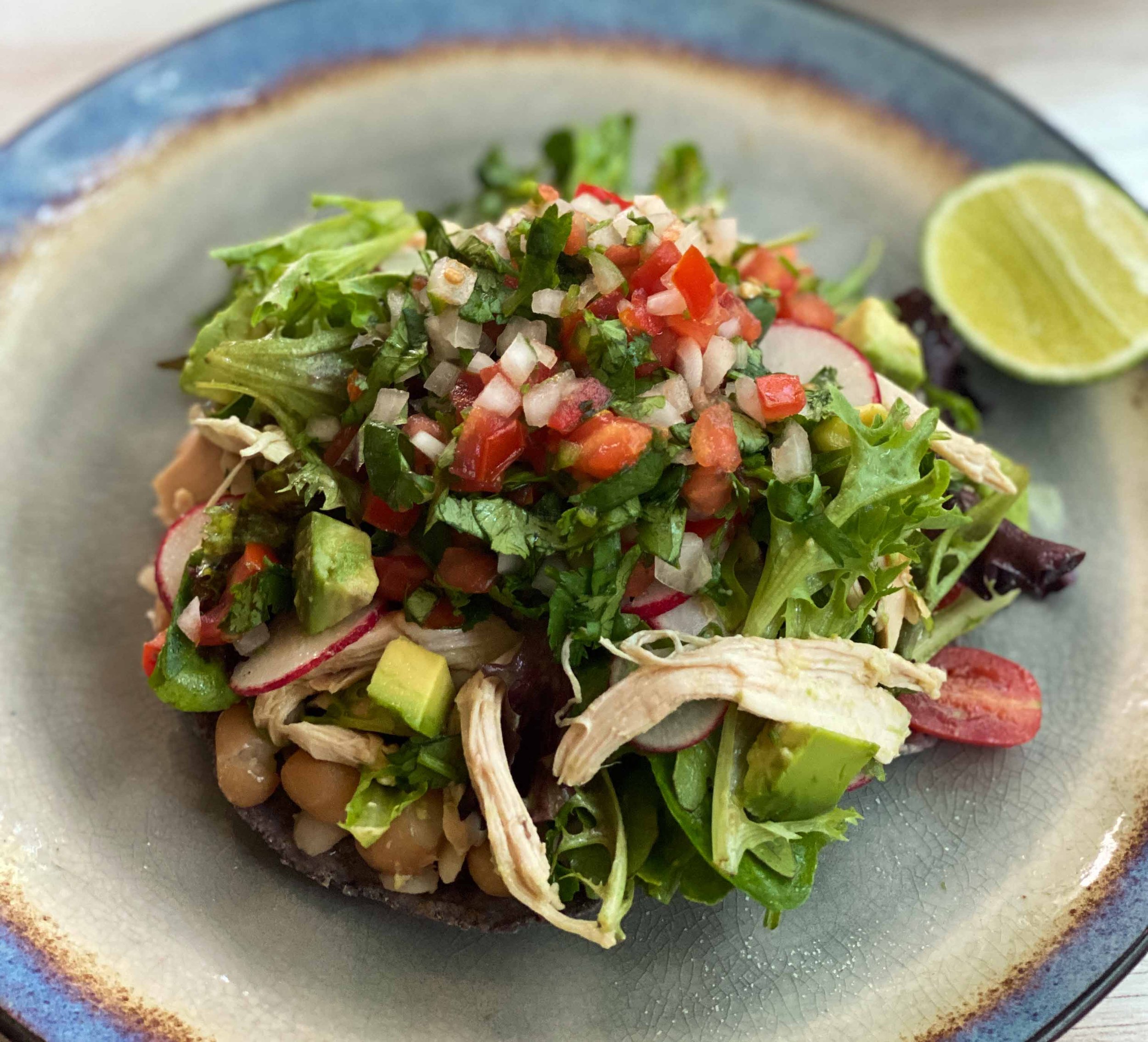 Chicken Salad Tostadas