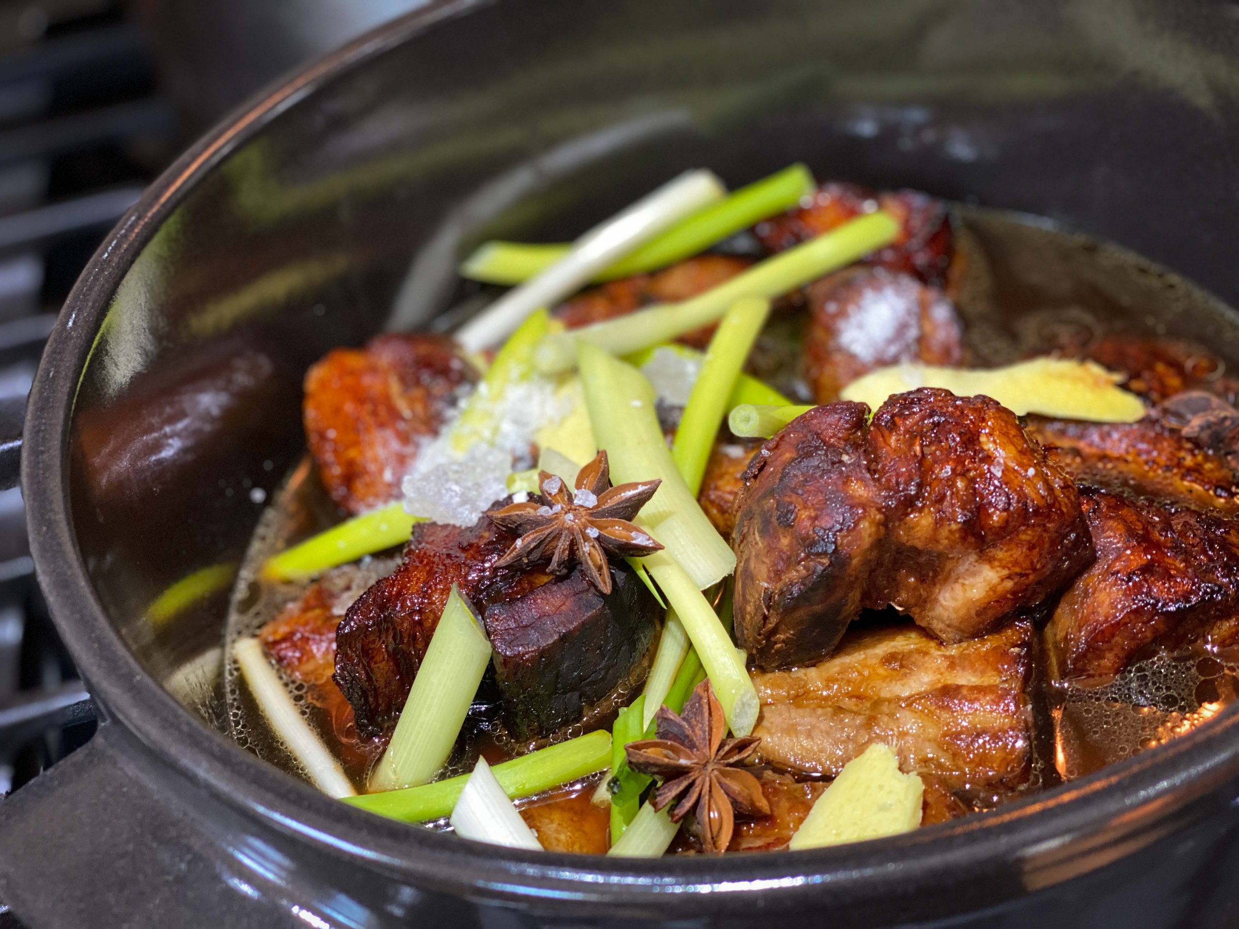 Shanghai Red-Braised Pork Belly