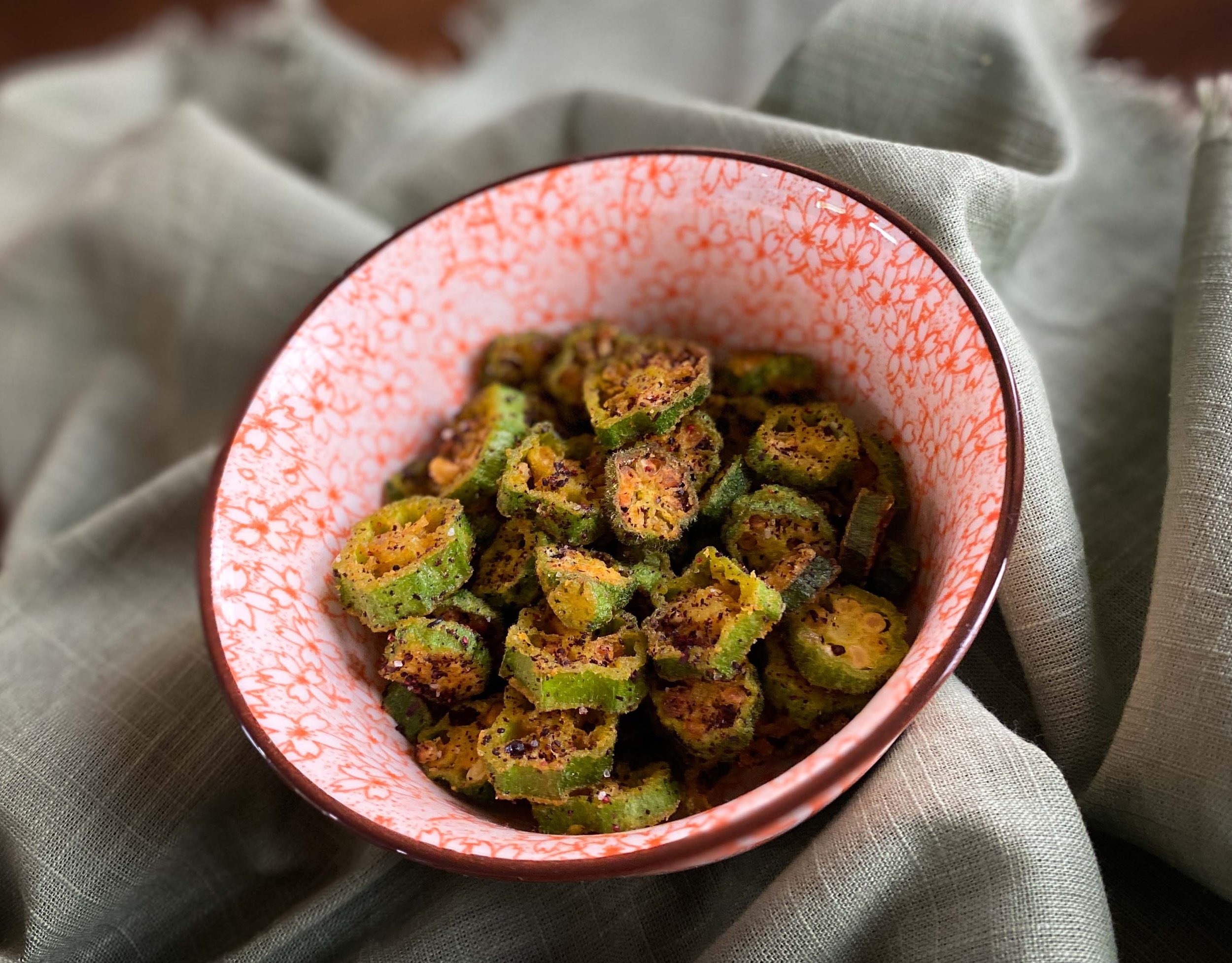 Crispy Sumac Okra