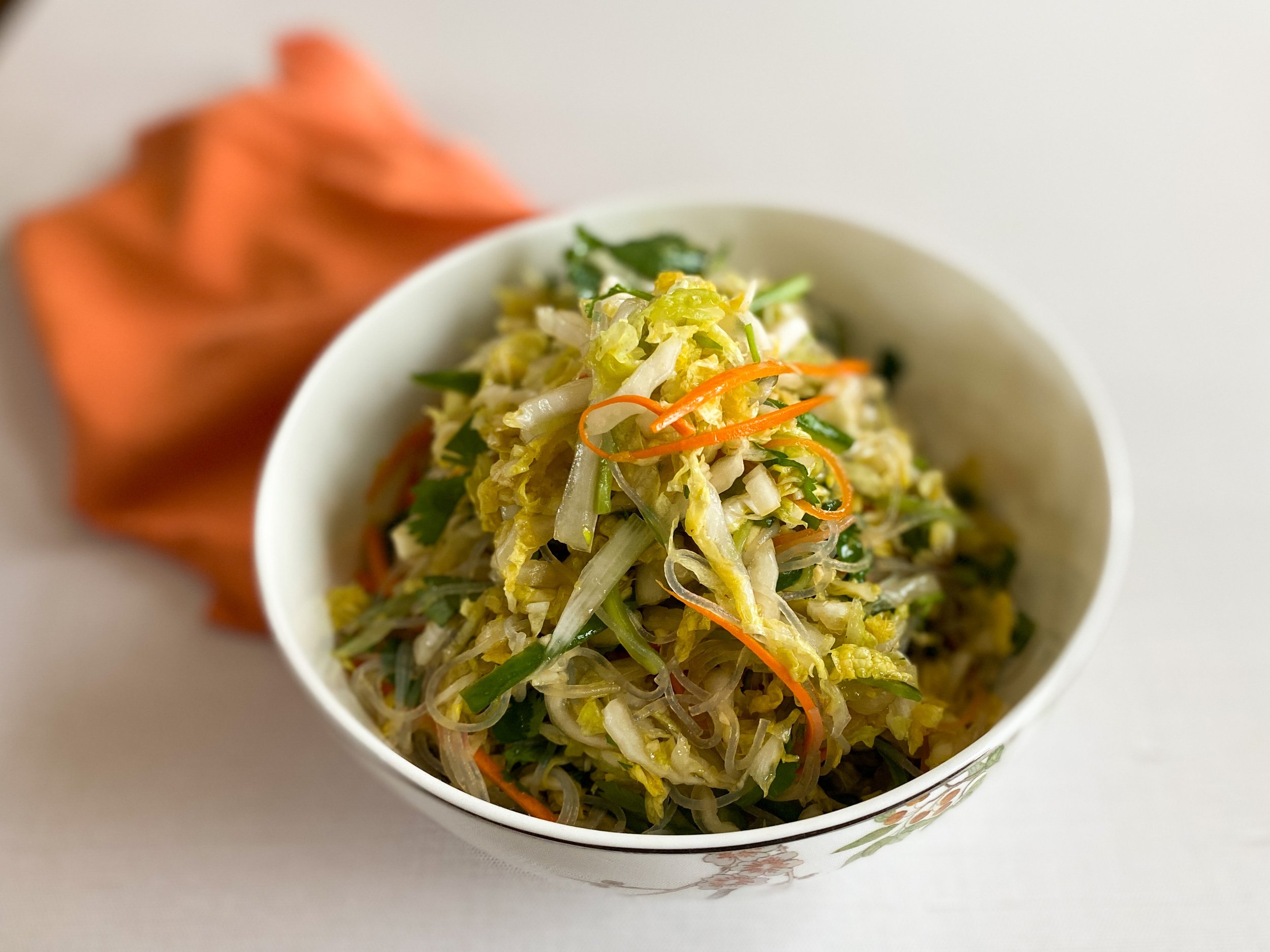 Napa Cabbage and Vermicelli Salad