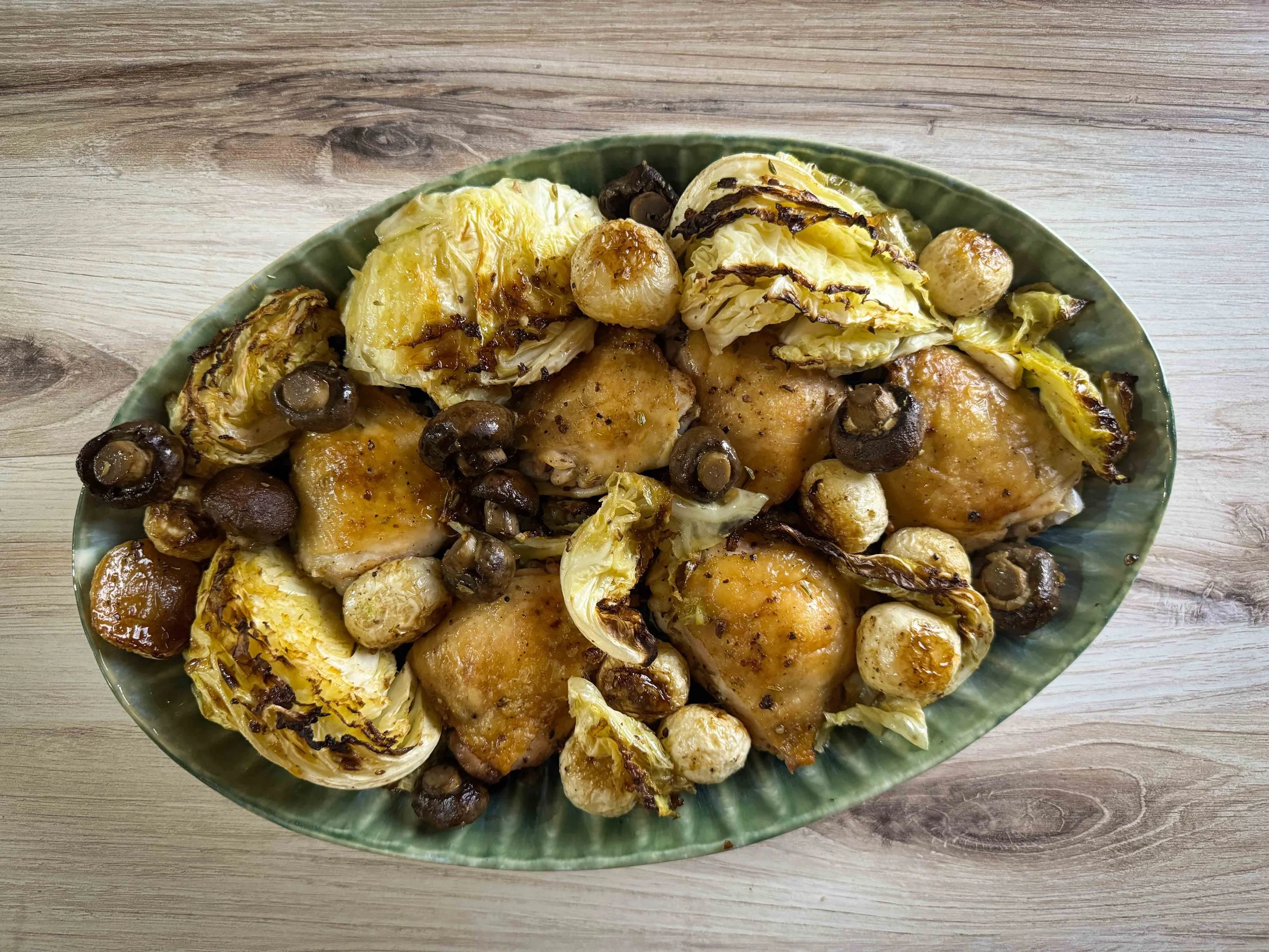 Chicken Bellevue platter.JPG