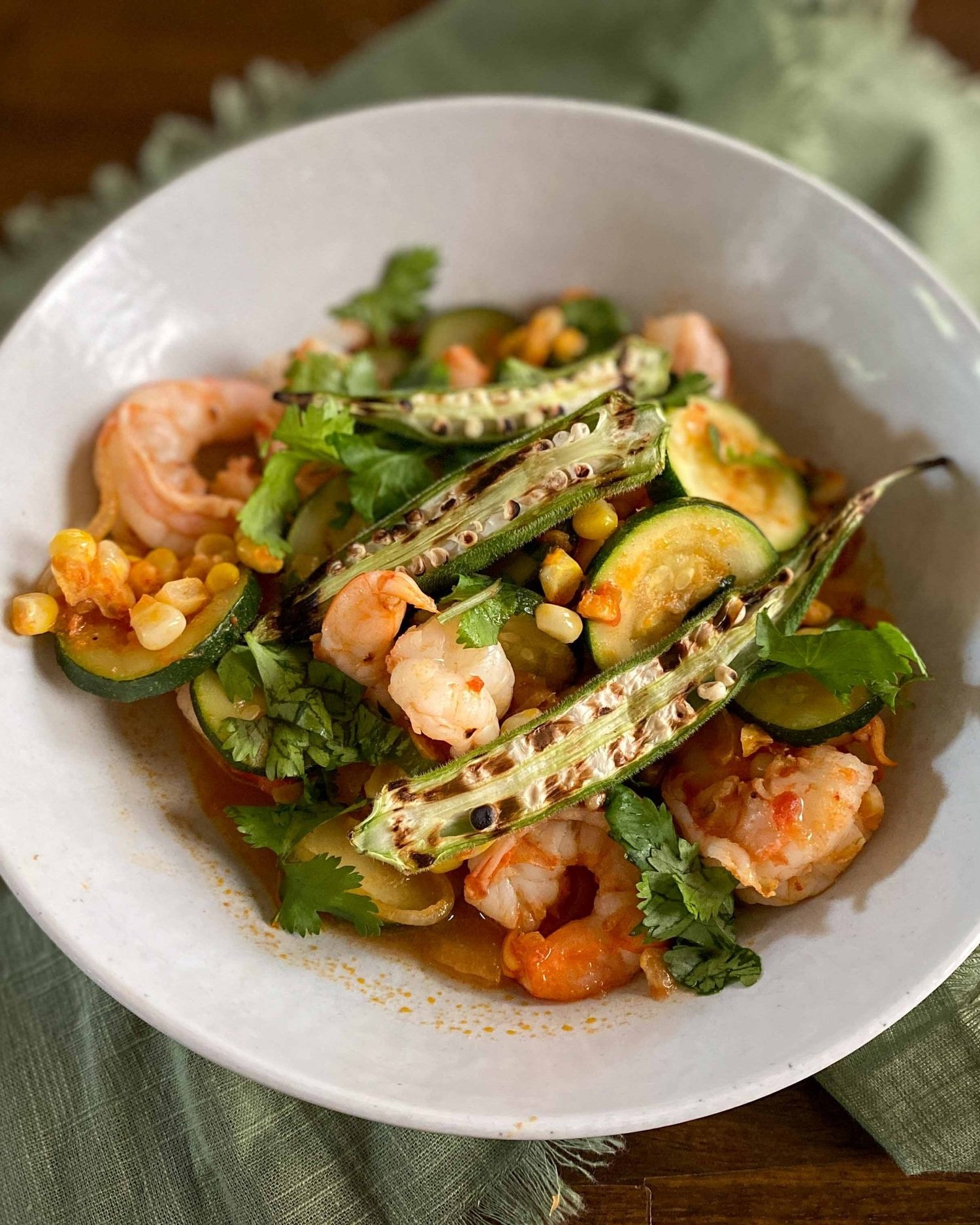 Shrimp Sauté with Texas Vegetables — Cooks Without Borders