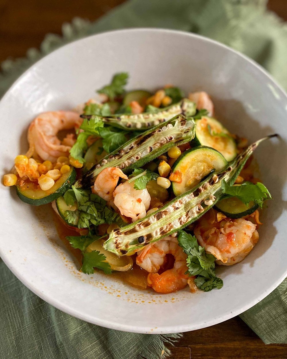 Shrimp Sauté with Texas Vegetables