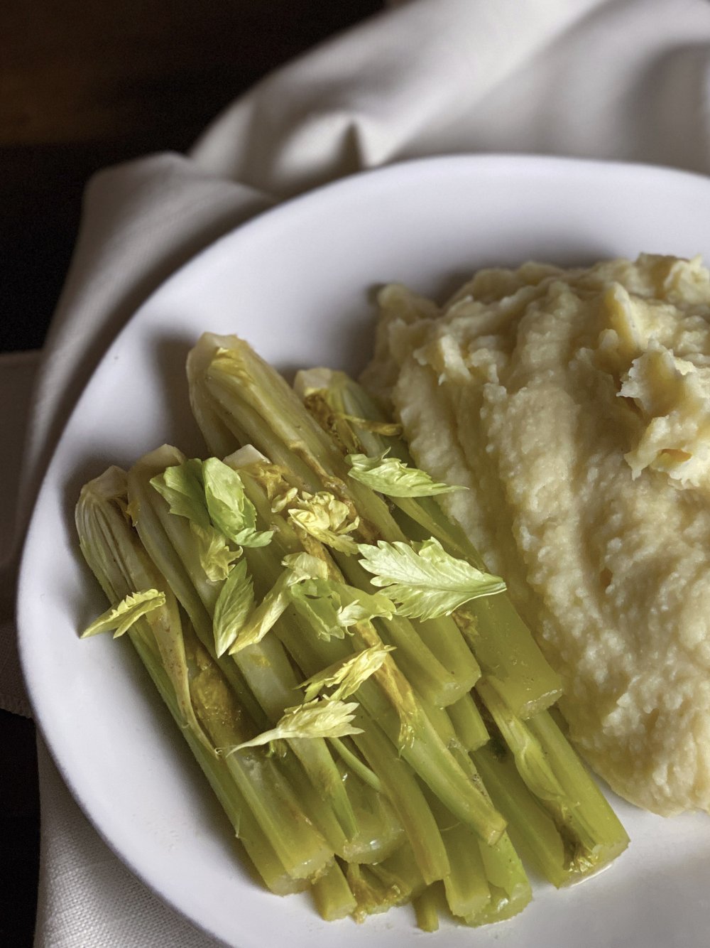 Café Boulud Celery Duo