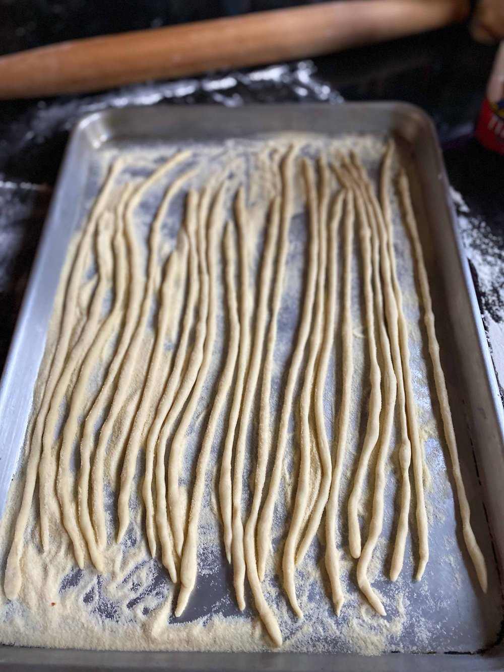 Pici (Hand-Rolled Thick Spaghetti)