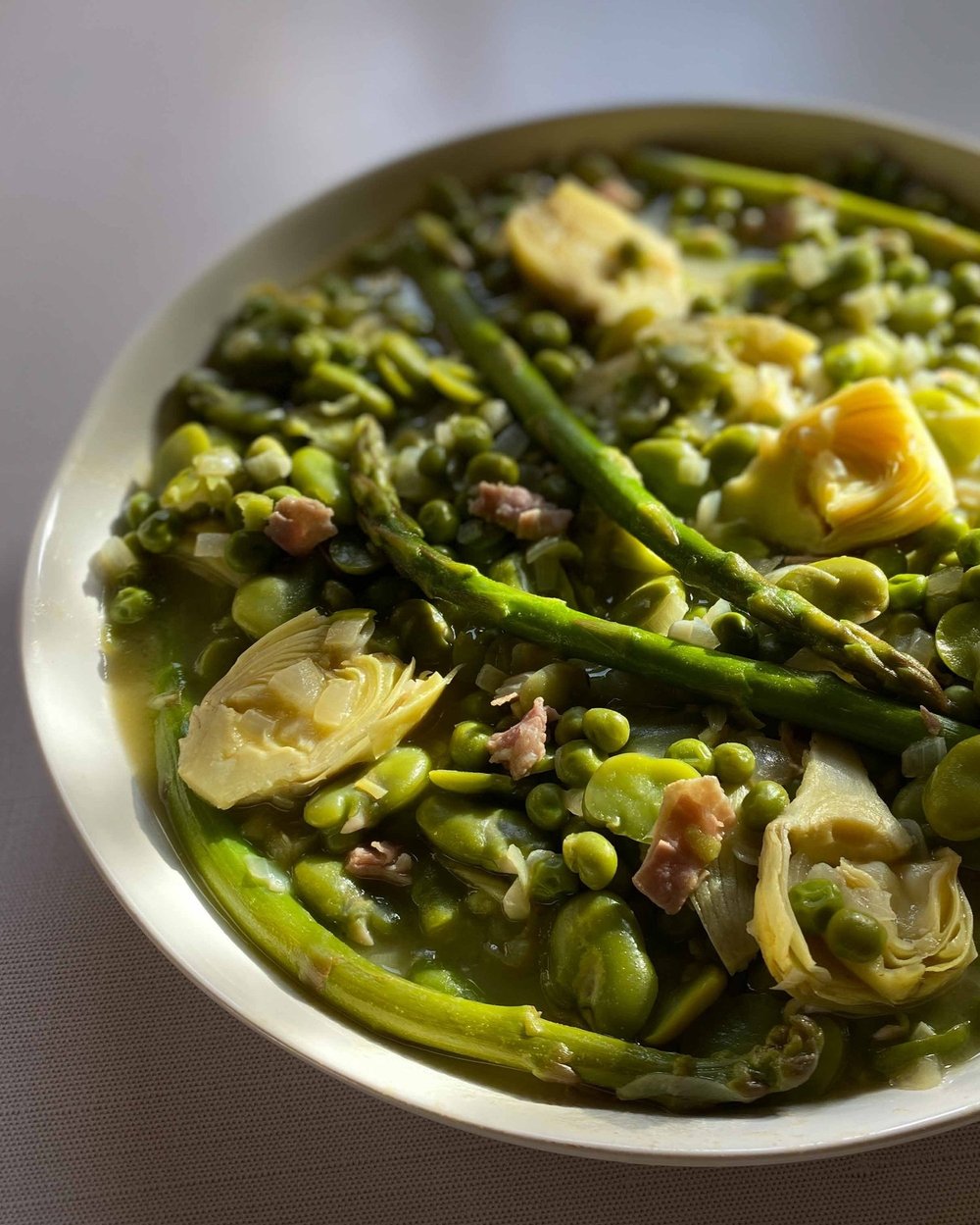 Claudia Roden's Medley of Spring Vegetables