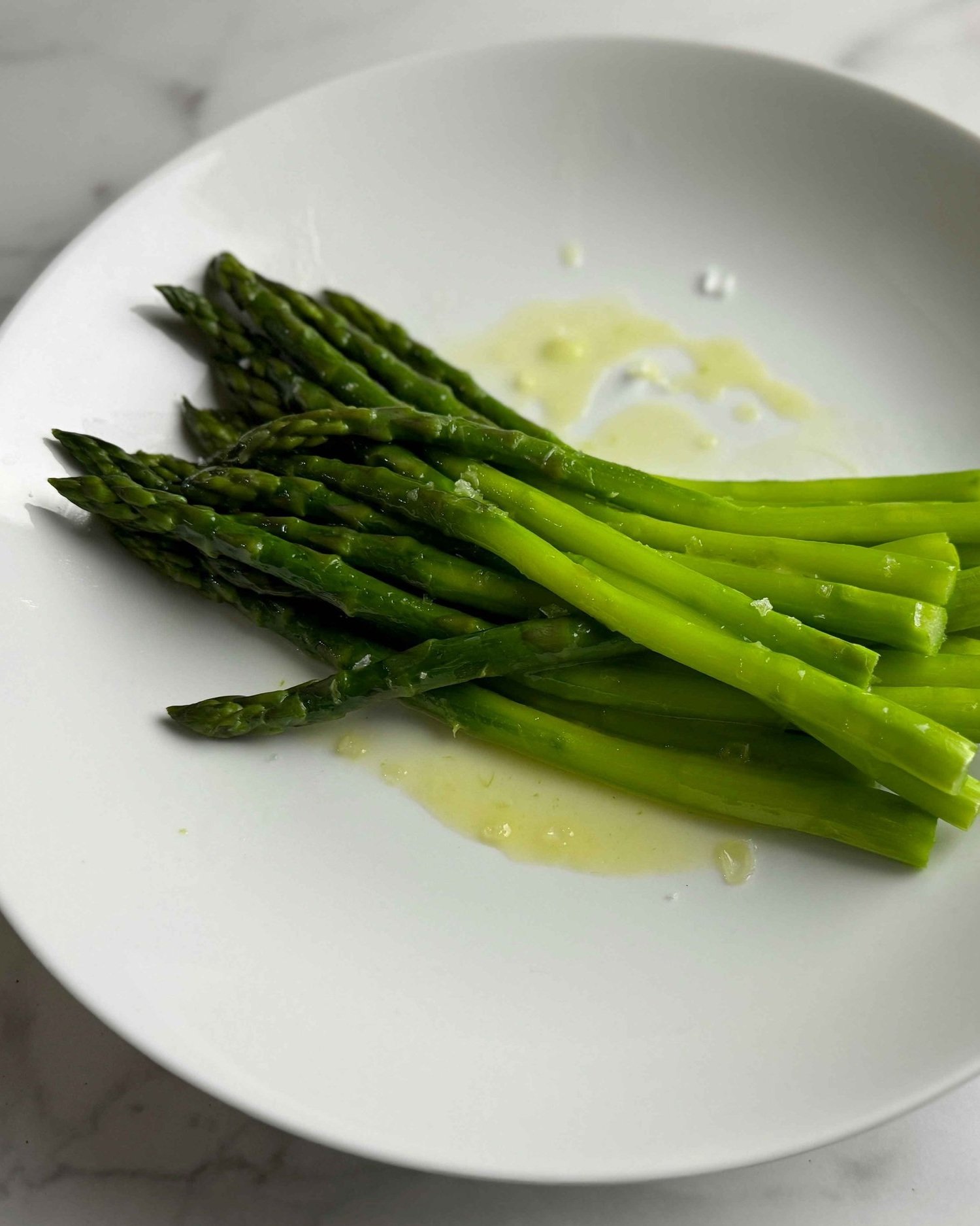 Warm Buttered Asparagus