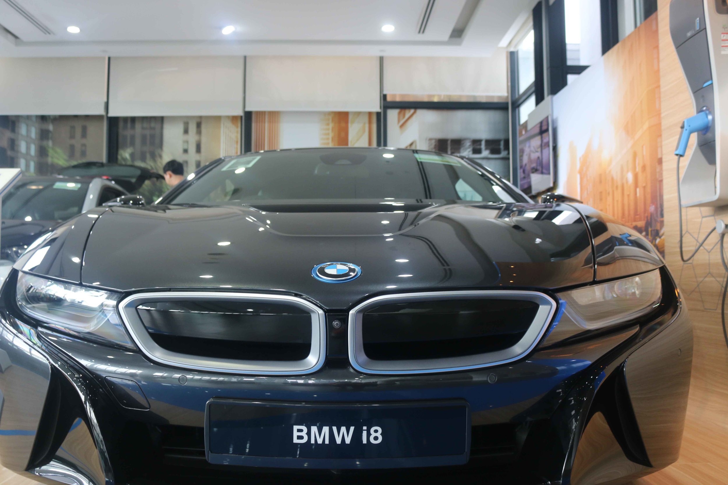 The Beast-like BMW i8. This thing packs elegance, power and efficiency all in one hybrid car