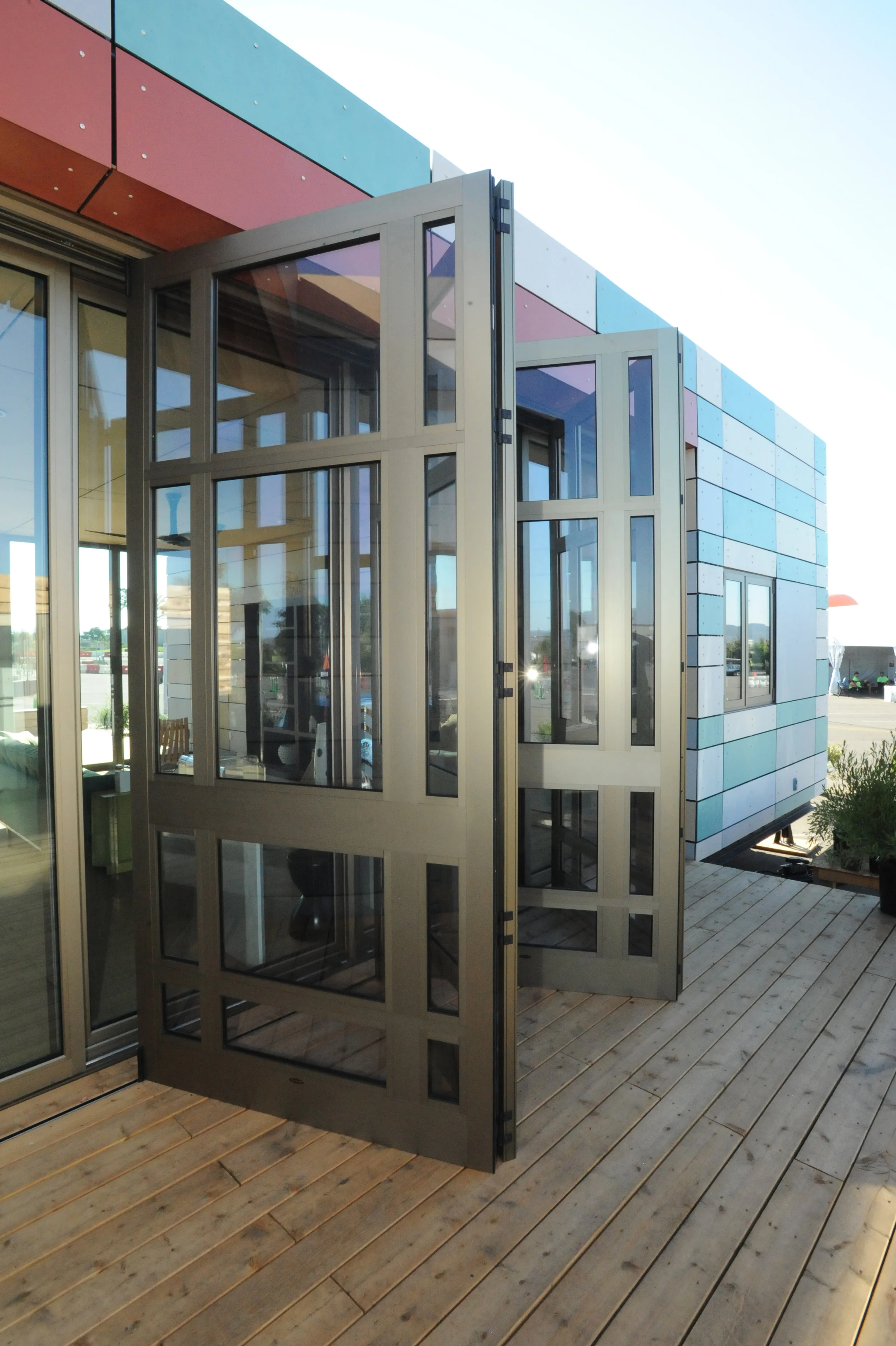 Photo by Thomas Kelsey/US Department of Energy Solar Decathlon