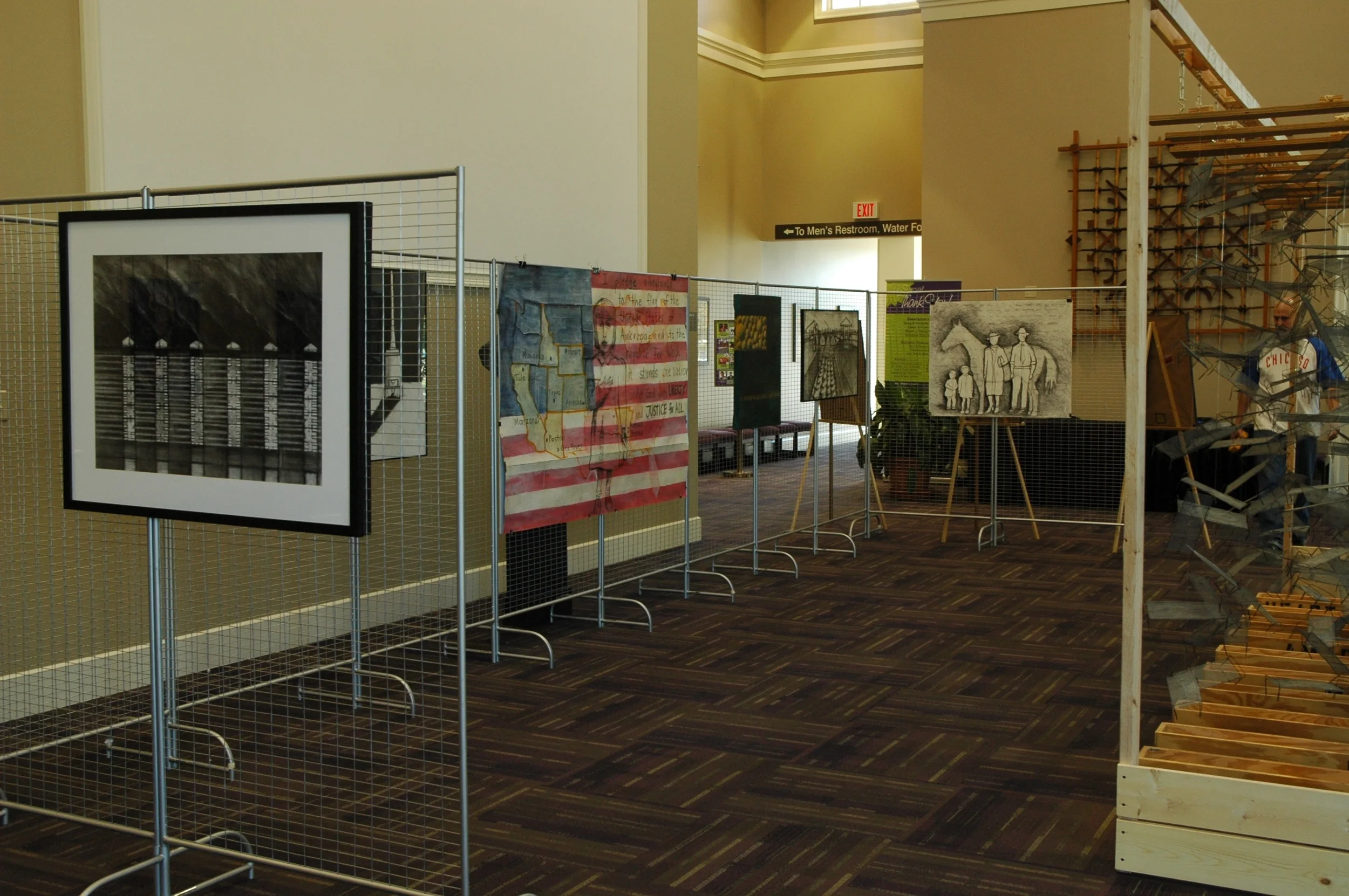 Exhibit at Reynolds Performance Hall, University of Central Arkansas. Photo by Nancy Chikaraishi