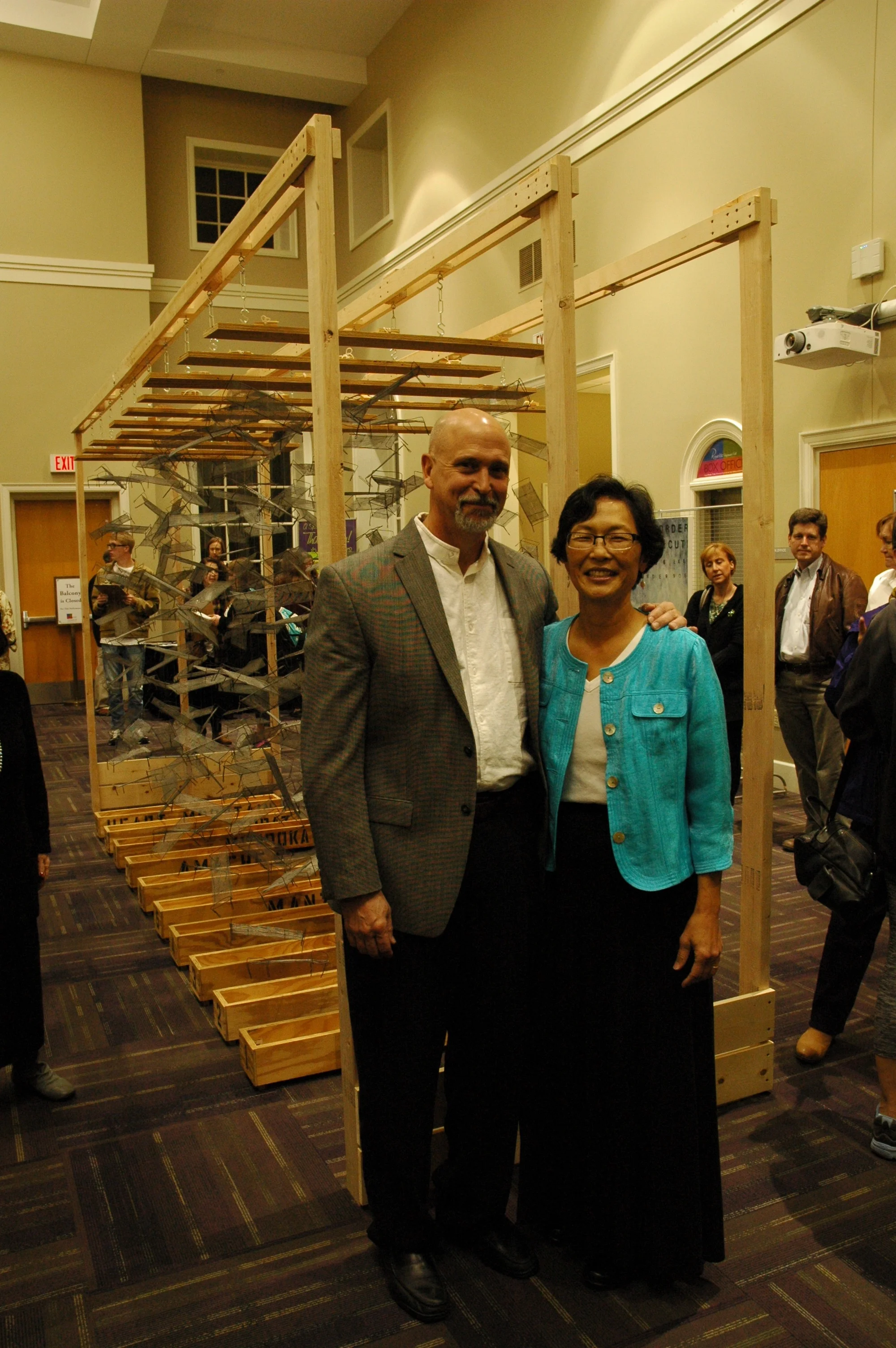 Marshall Arne and Nancy Chikaraishi. Photo by Traci Sooter