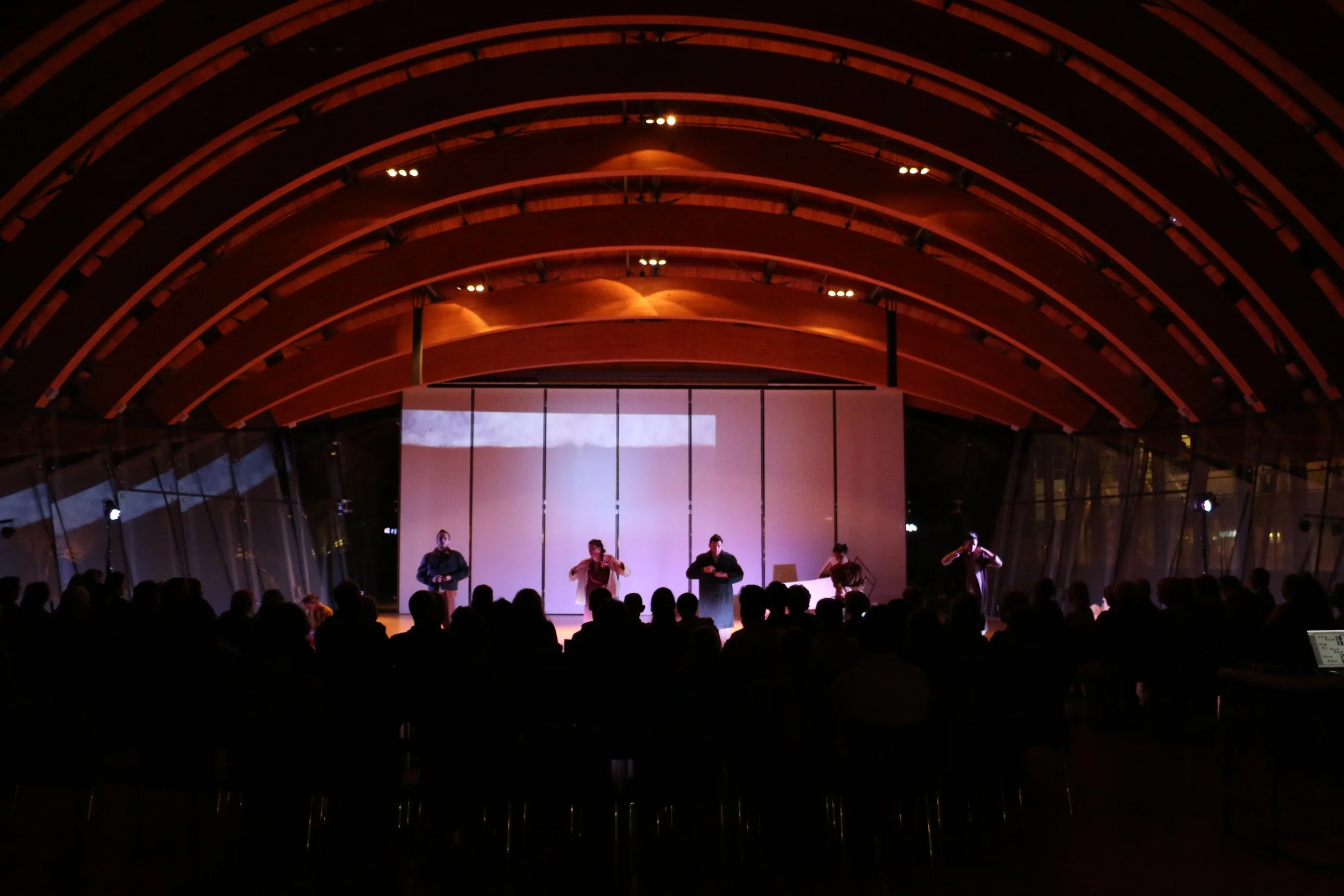 Gaman Performance by CORE Performance Company at Crystal Bridges Museum of American Art . Photo by Christian Meyer