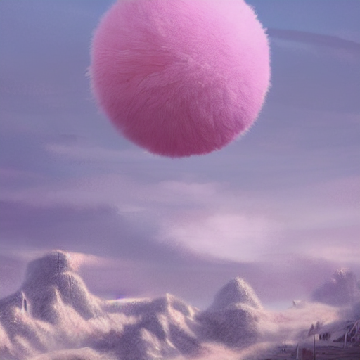 fluffy pink sphere, matte painting trending on artstation HQ (5).png