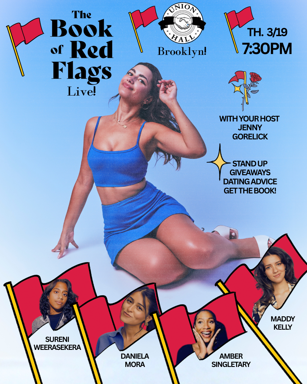 BROOKLYN: The Book of Red Flags Live! 🚩