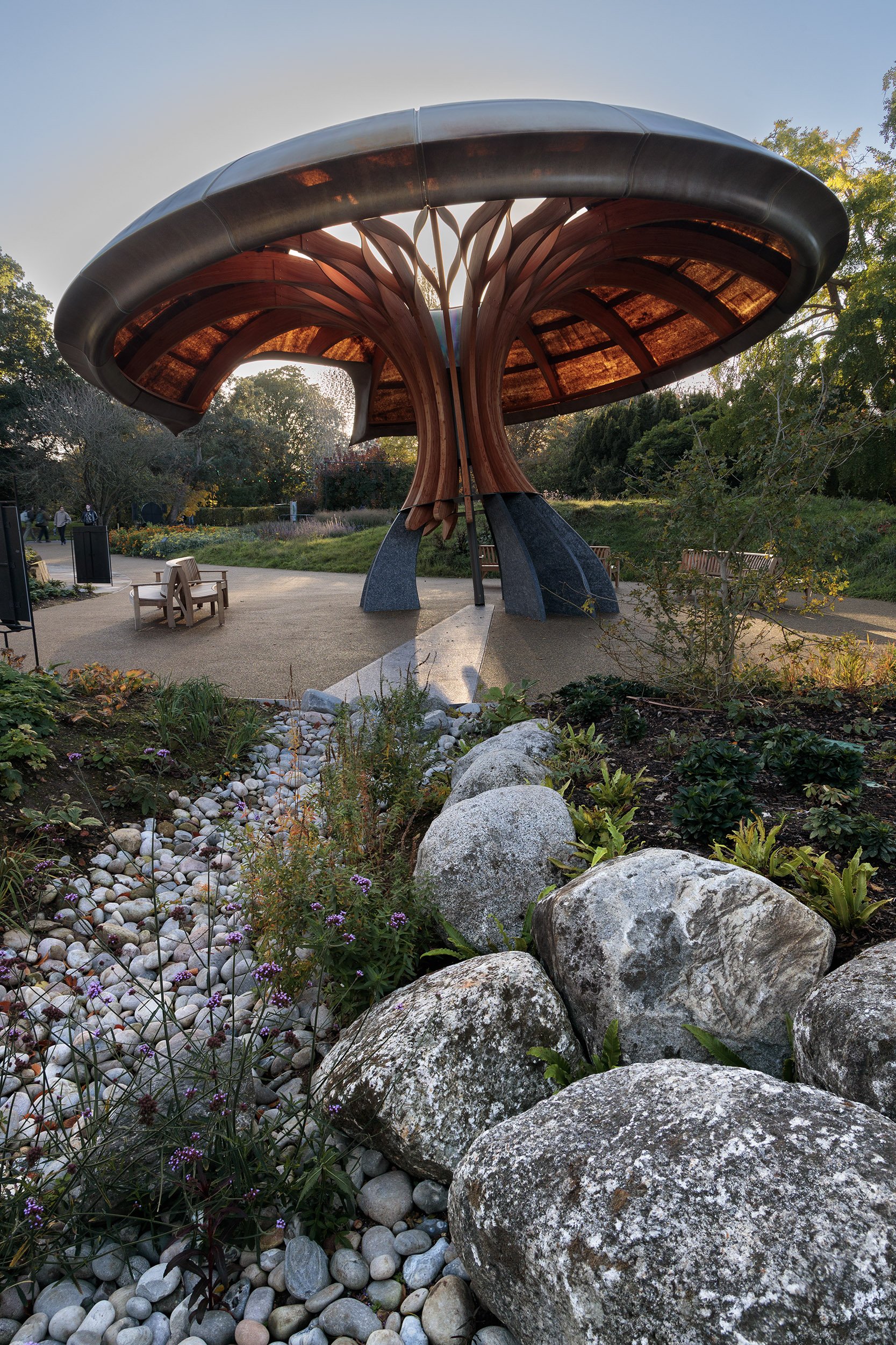 Carbon Garden Shelter, Kew.