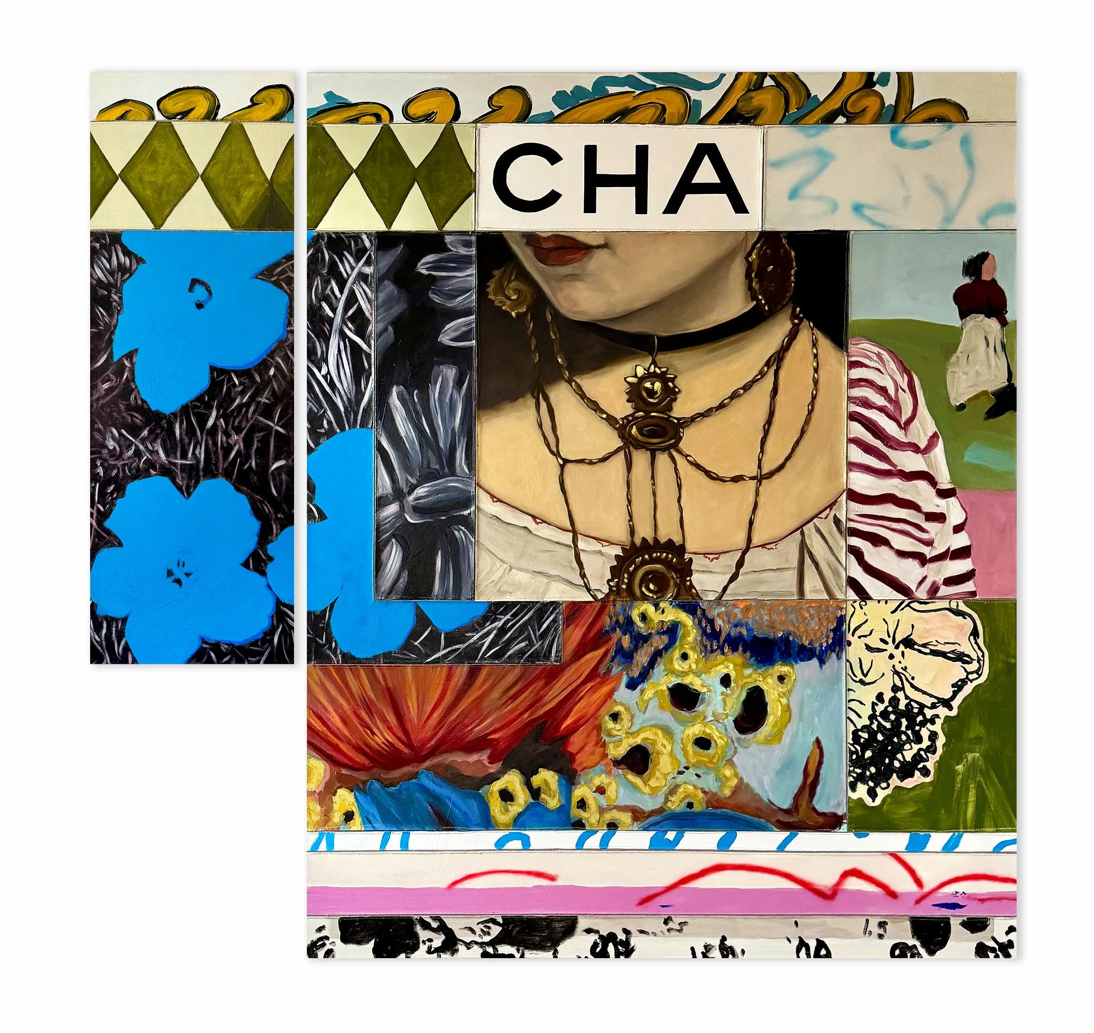 Lovely. That kind of necklace used to be called “esclavage” in french, which means “slavery”