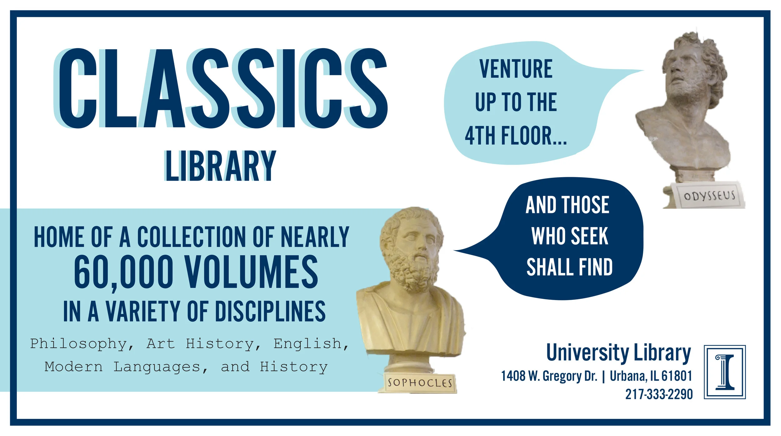 University of Illinois Library Digital Signage