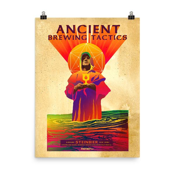 "Ancient Brewing Tactics" Poster