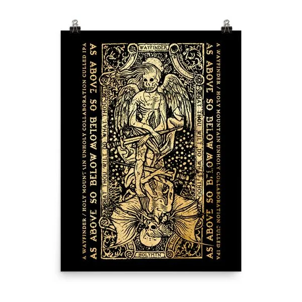 Wayfinder / Holy Mountain Collaboration Poster