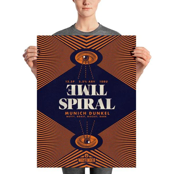 "Time Spiral" Poster