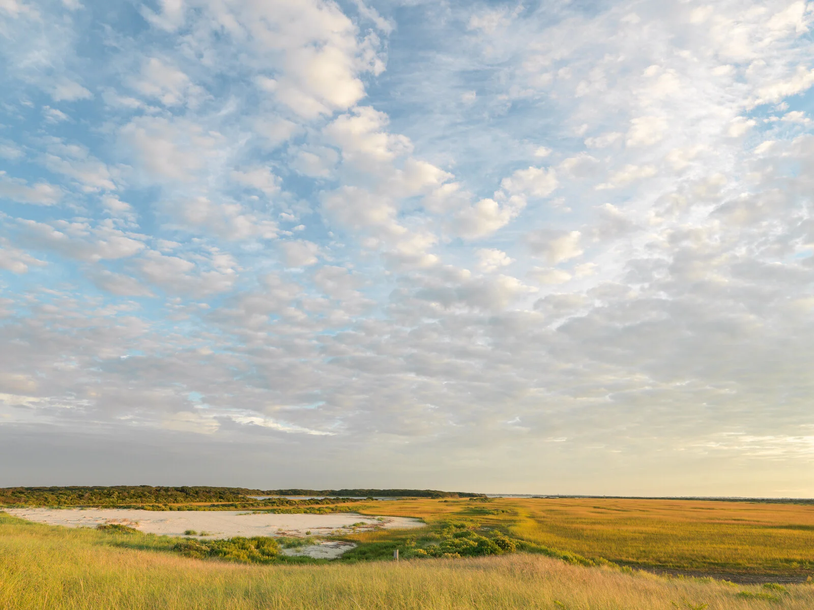 September Sunset at Coskata Pond