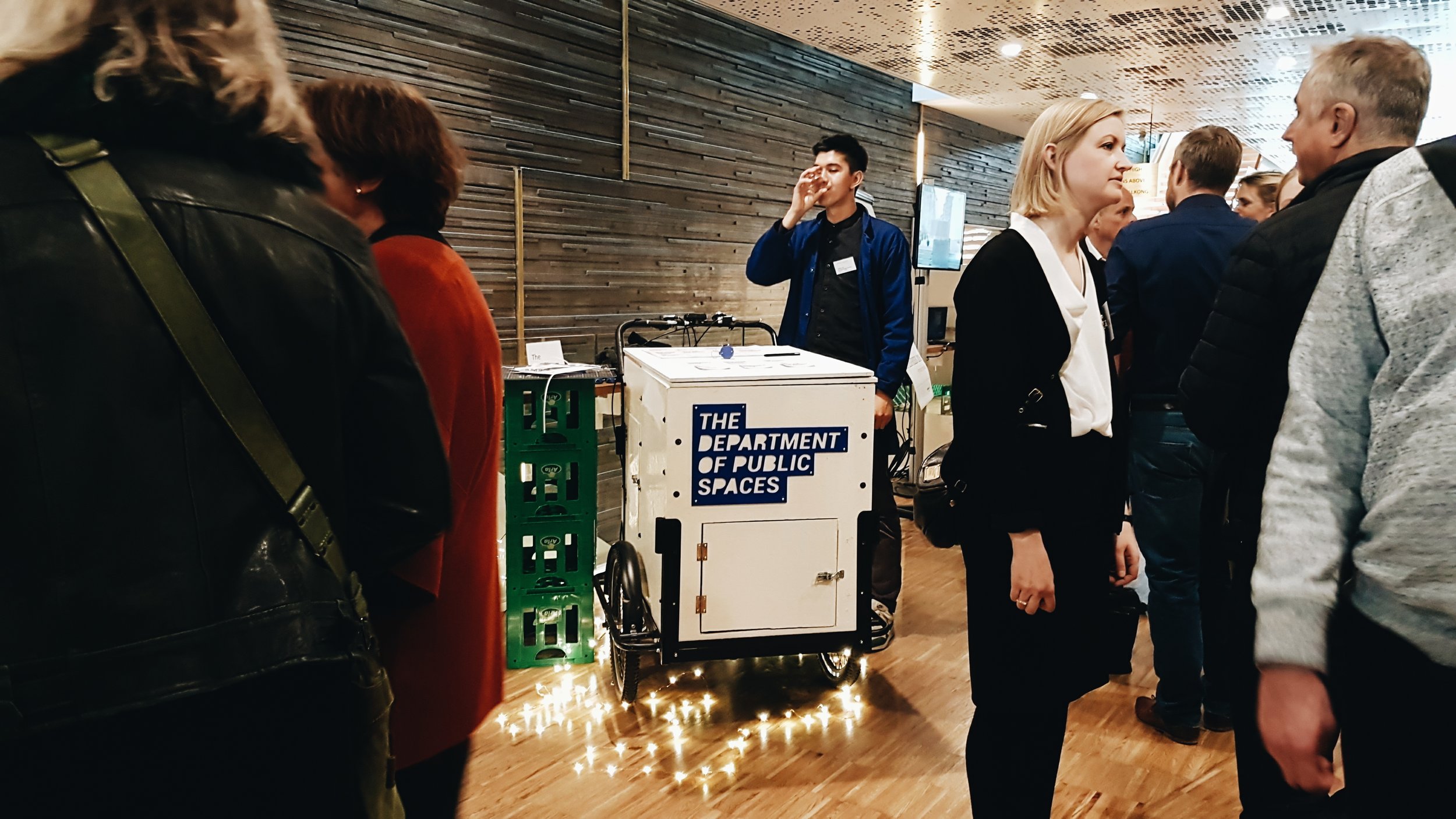 The Department of Public Spaces at the Byplanmøde 2016 organized by The Danish Town Planning Institute, an independent foundation founded in 1921 by visionary urban interested persons.