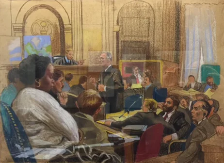 Courtroom Sketch