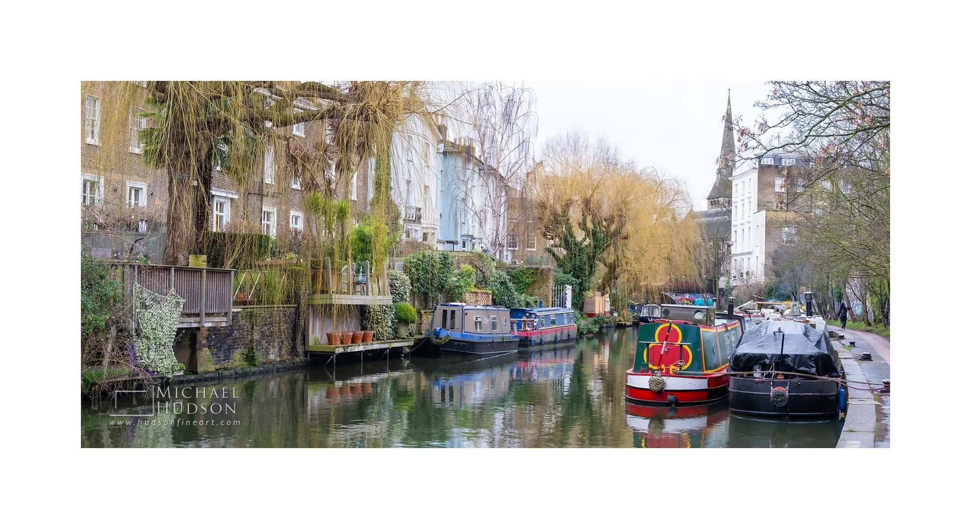 Regents Canal Towpath, London / Limited Edition Print No. 2S5-0494