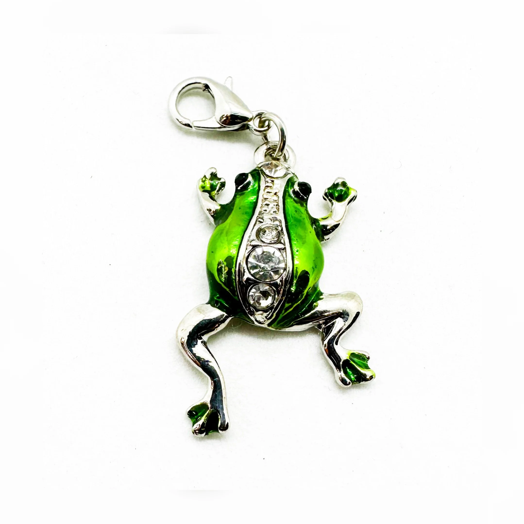 Enamel Frog Charm