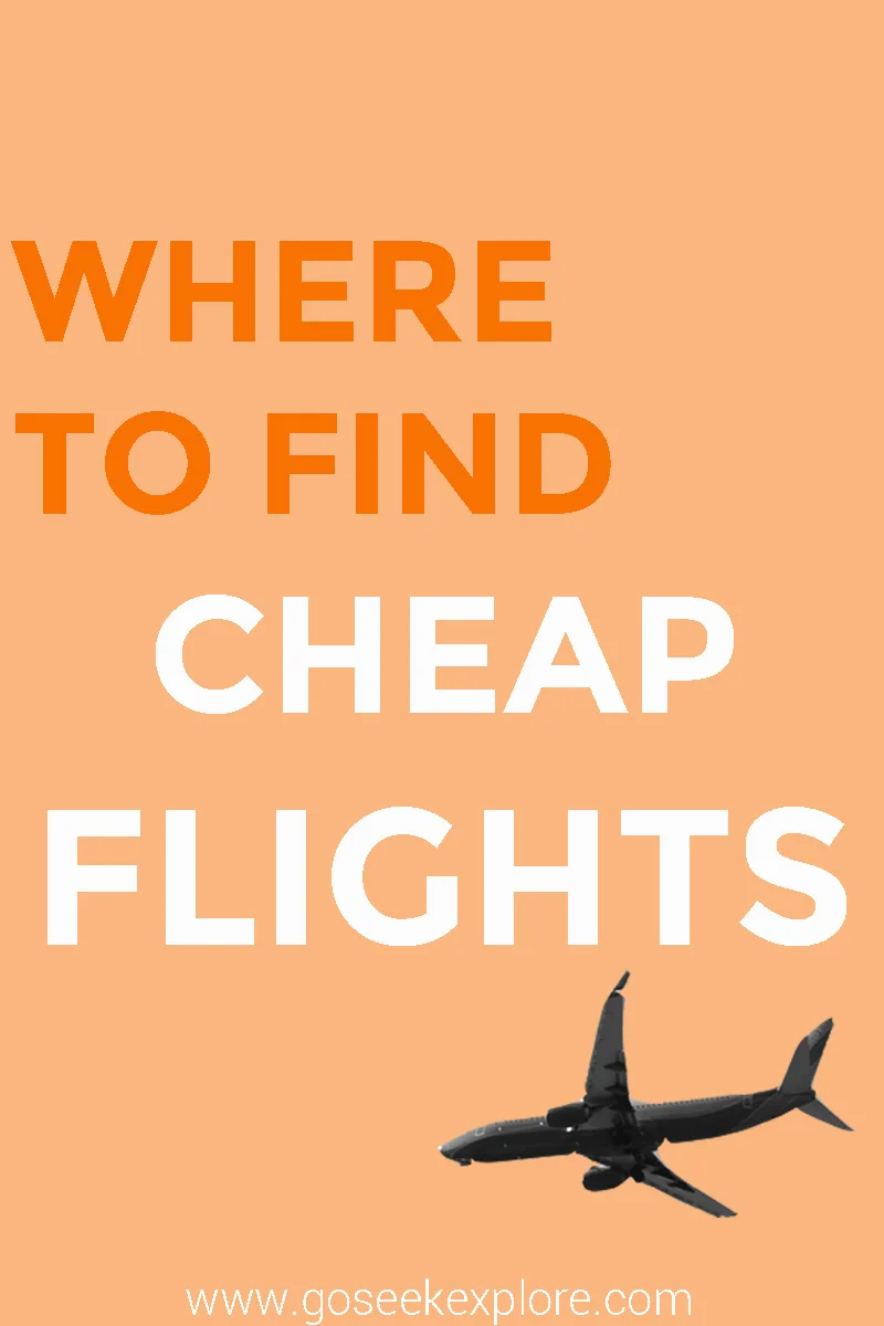 Where To Find Cheap Flights