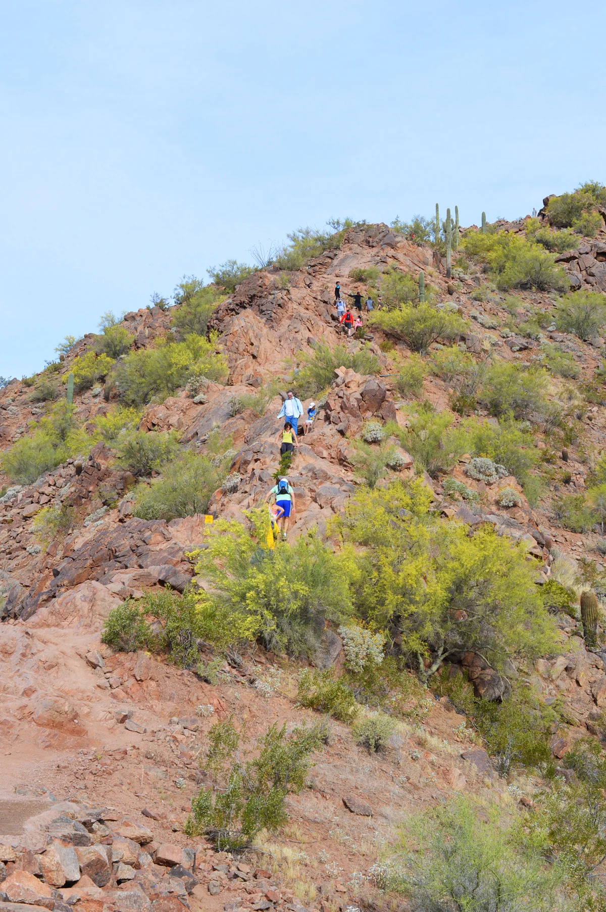 Hiking Camelback Mountain